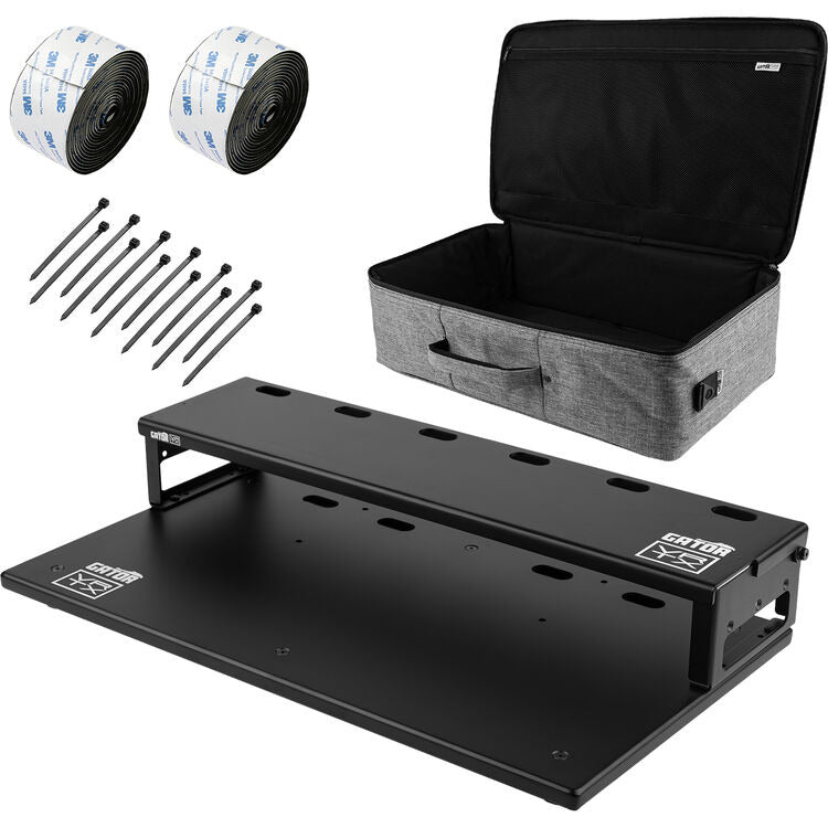 Vertex Tour Compact 23″ x 13″ Pedalboard & 23″ x 6″ Riser - Metronome Music Inc.