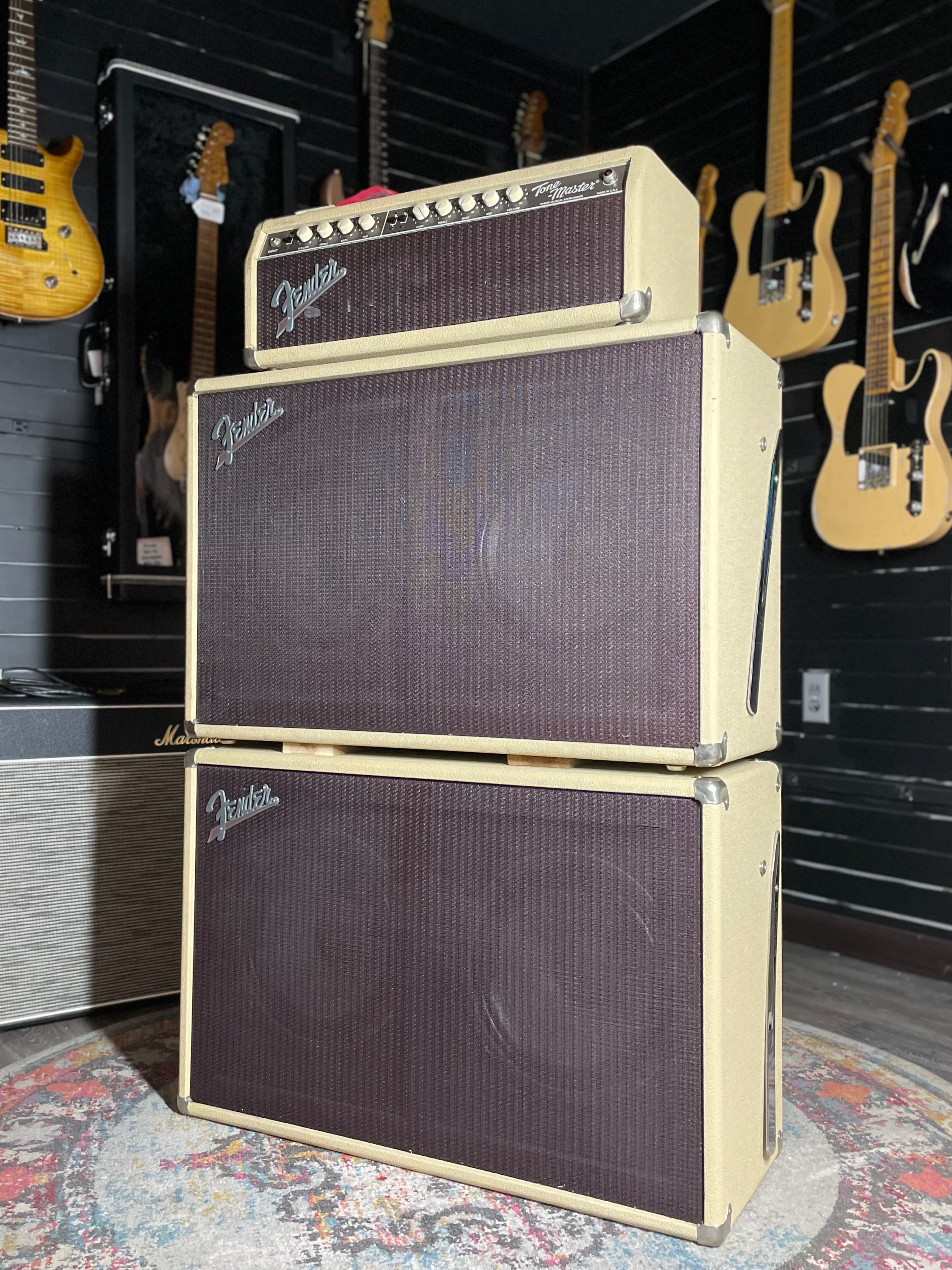 Fender Custom Shop Tone Master Amplifier Head & 2 Cabinets
