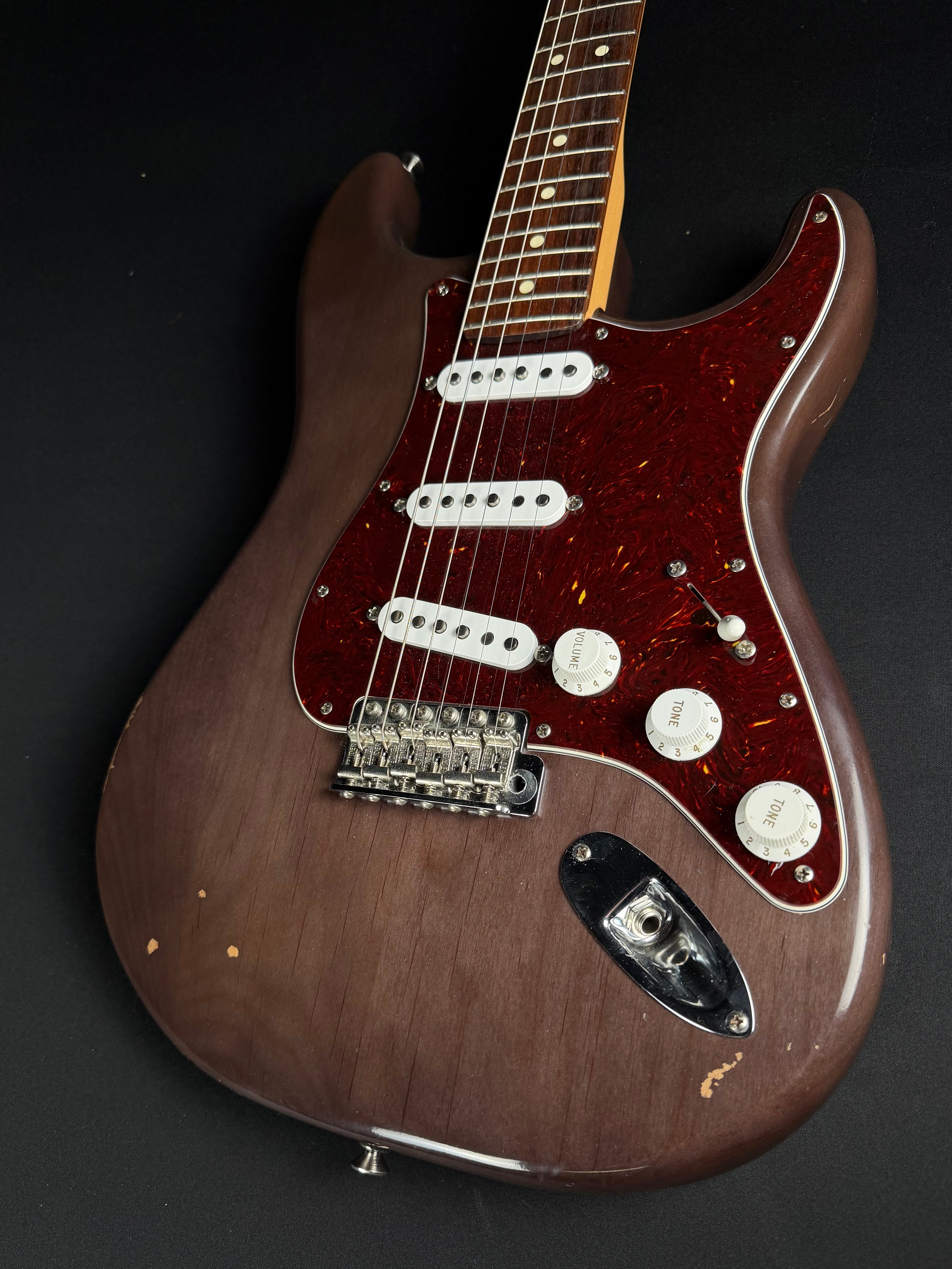 Fender Highway One Stratocaster Rosewood Cocoa Transparent (2002)