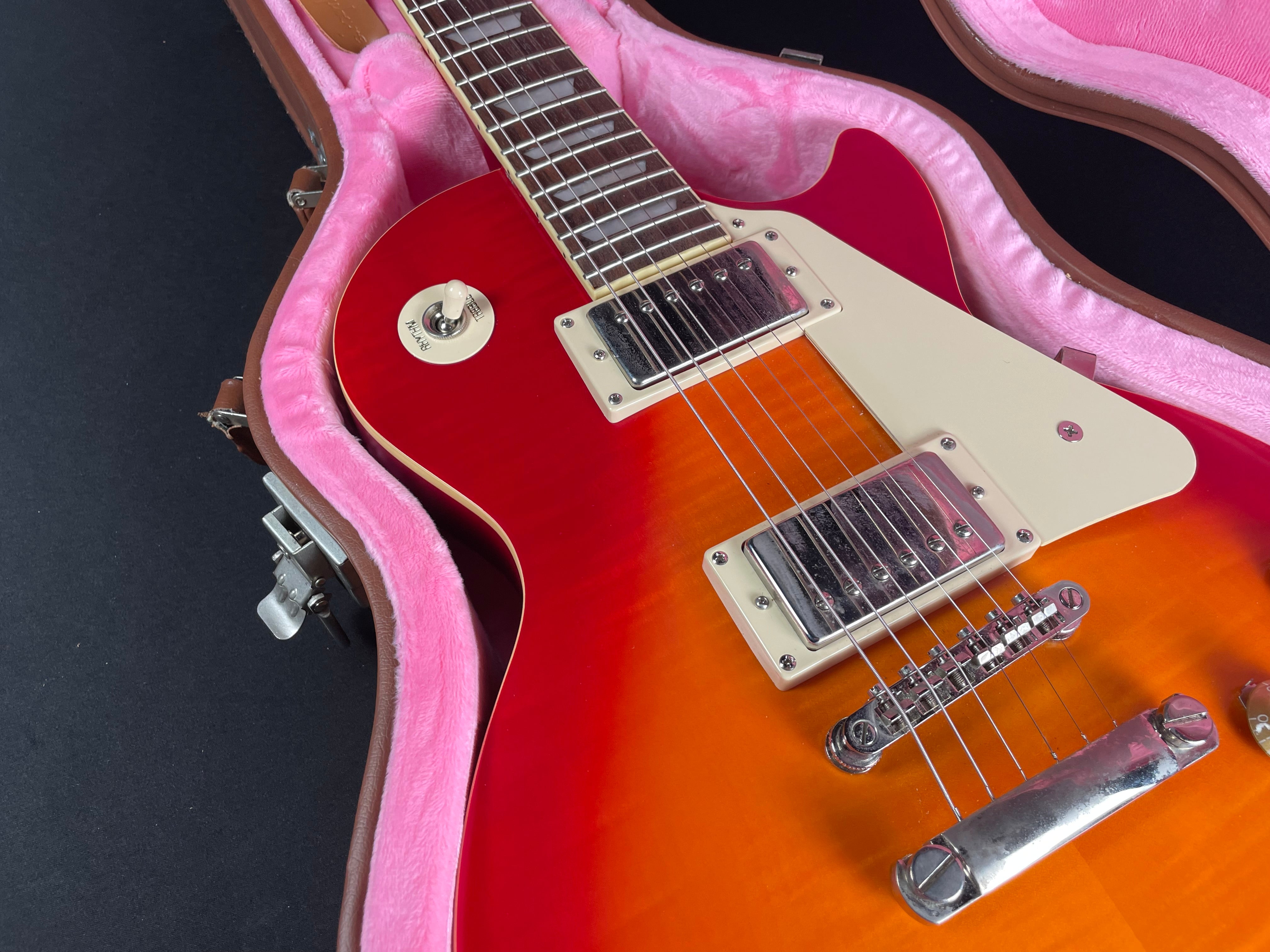 Epiphone 1959 Les Paul Standard w/OHSC - Aged Dark Cherry Burst (Used) - Metronome Music Inc.