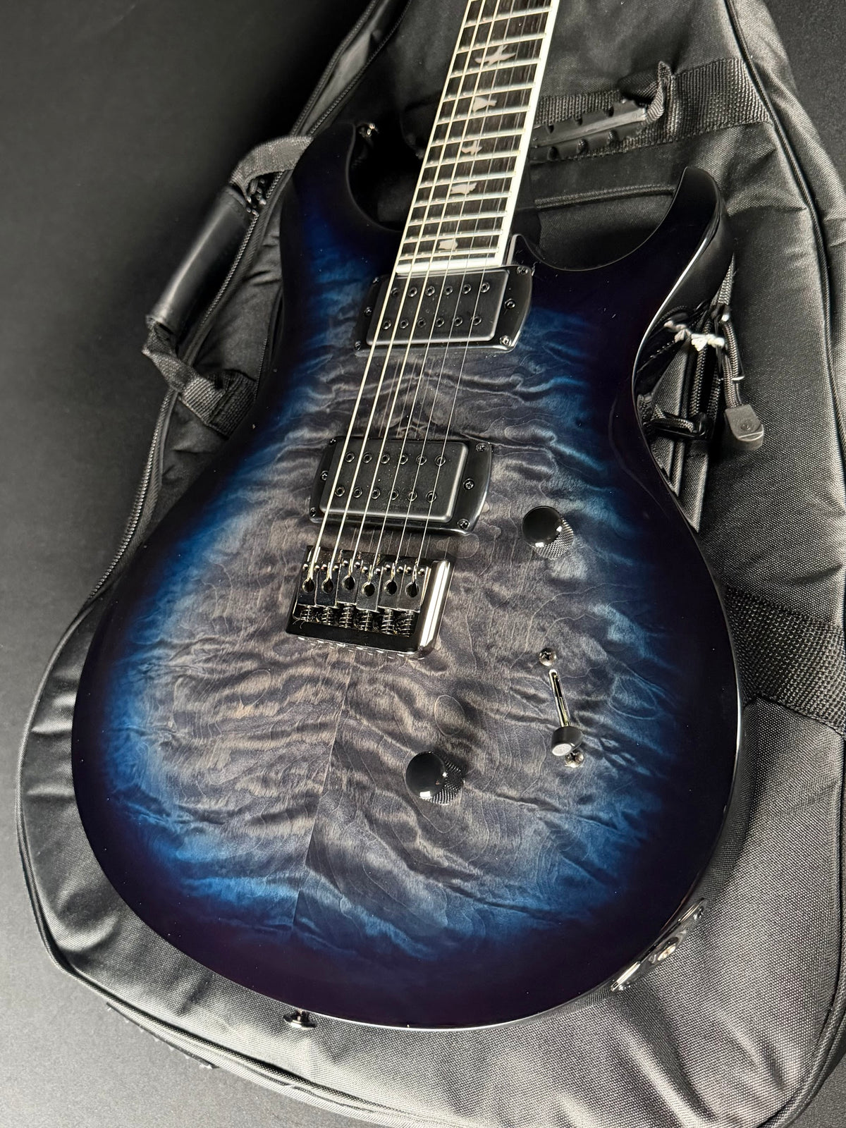 PRS SE Mark Holcomb Holcomb Blue Burst CTII010163