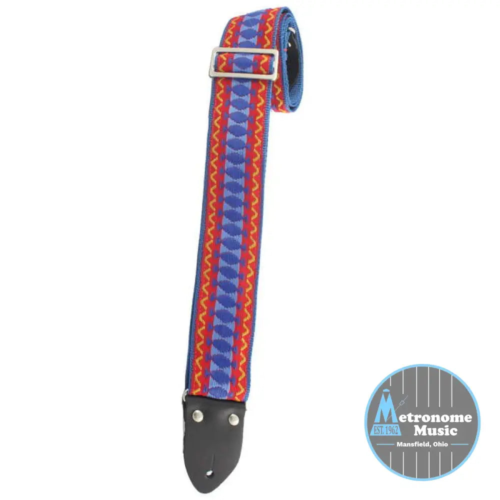 2" DELUXE HELLER VINTAGE SERIES JACQUARD STRAP - Metronome Music Inc.