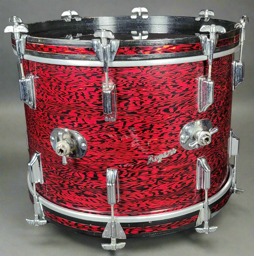 Rogers Holiday Swingtime Drum Kit, Fullerton - Red Onyx (Late 60s) - Metronome Music Inc.