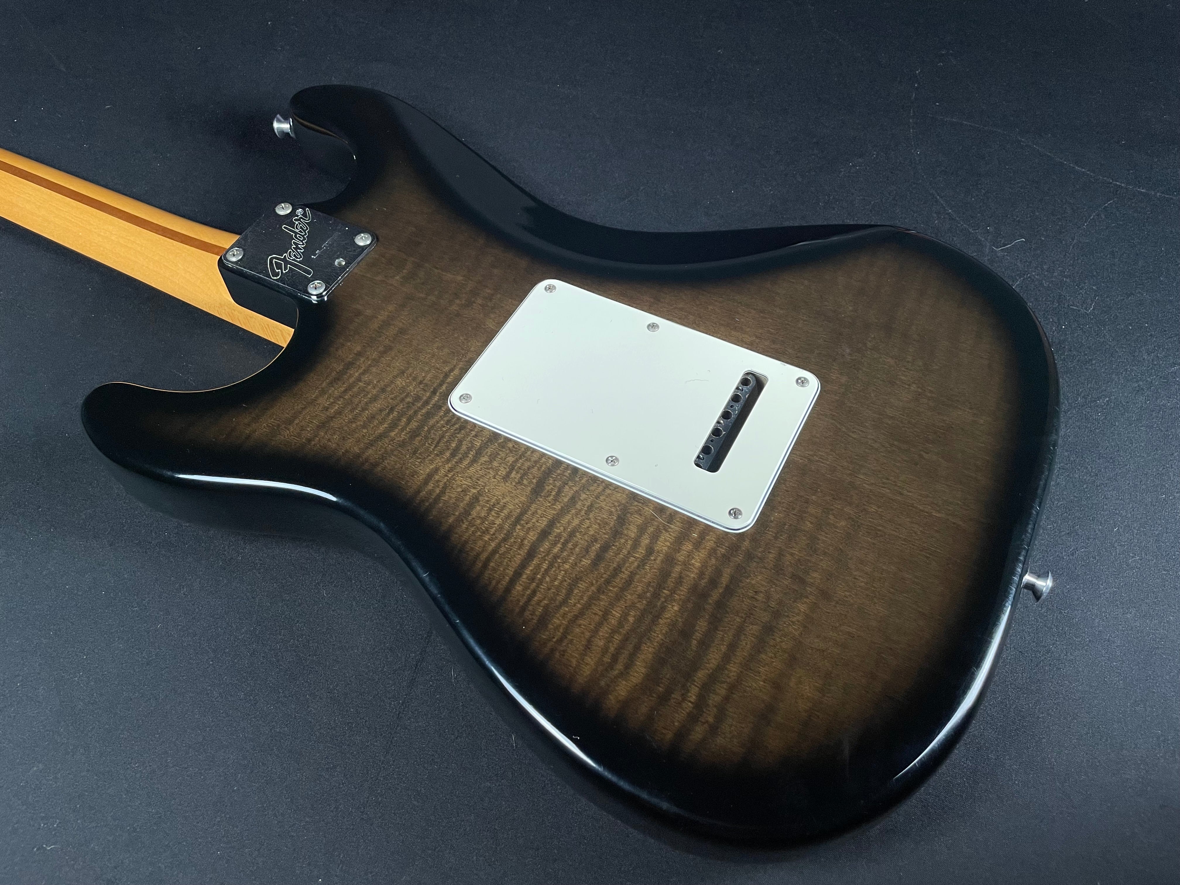 Fender Strat Plus Ultra w/OHSC - Ebony Burst (1991) - Metronome Music Inc.