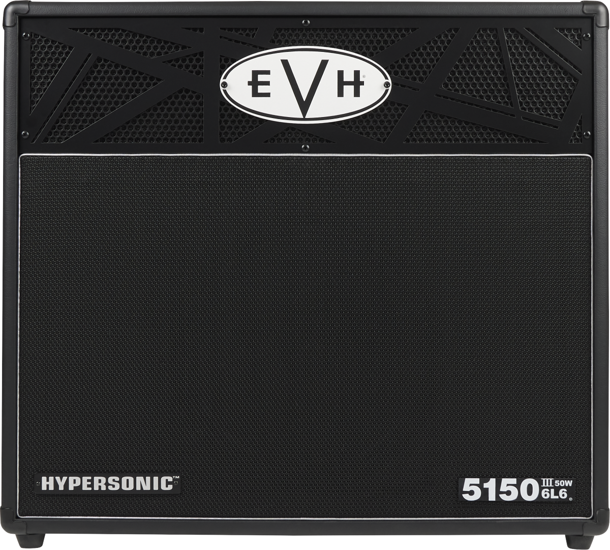 EVH 5150III® Hypersonic™ 6L6 1x12, Black - Metronome Music Inc.