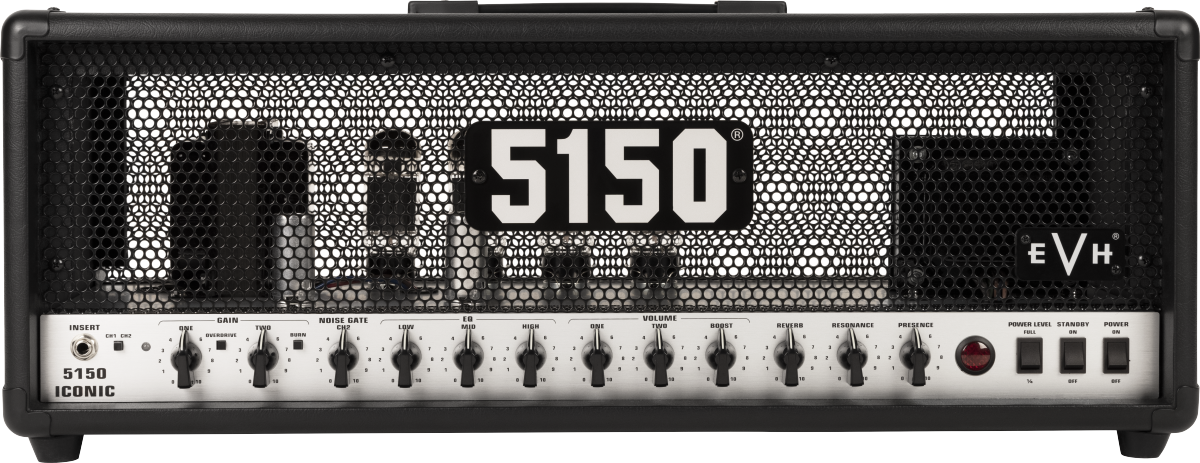EVH 5150 Iconic Series 80W Head, Black - Metronome Music Inc.