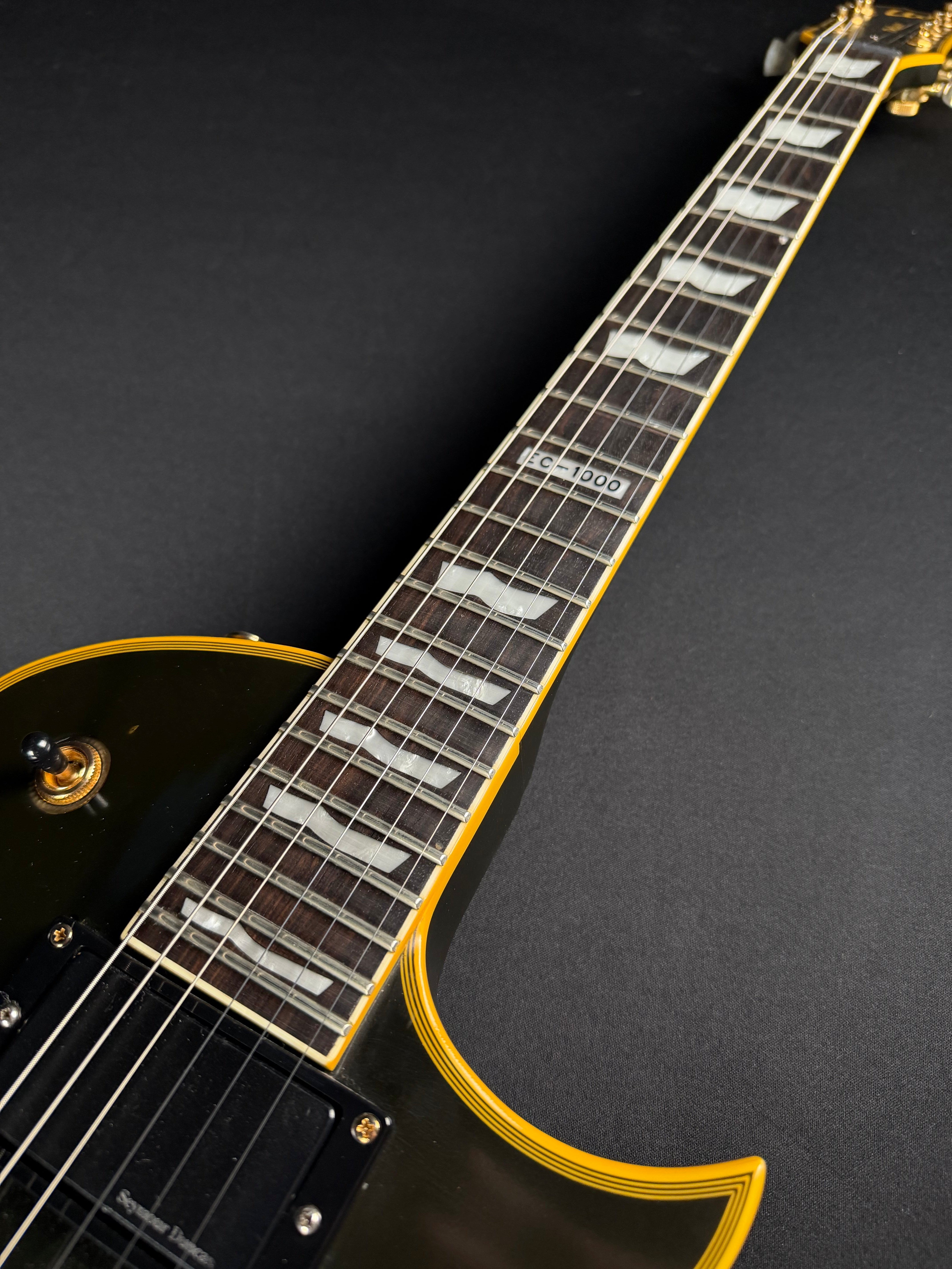 ESP LTD EC-1000 - Vintage Black (2013) - Metronome Music Inc.