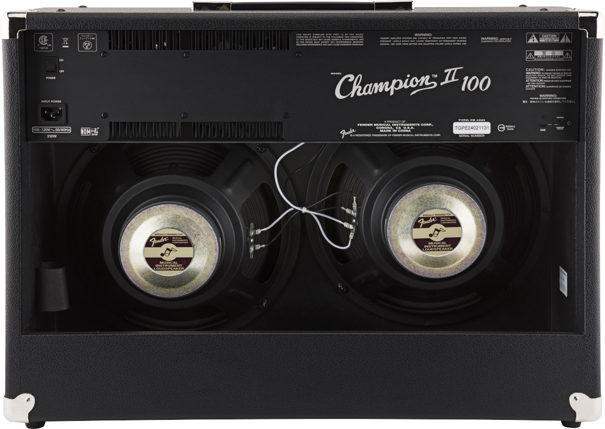 Fender Champion II 100 watt guitar amplifier - Metronome Music Inc.