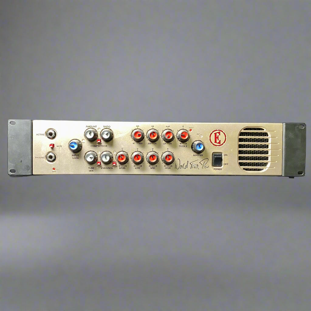Eden World Tour Pro 600 Rack Bass Amp (Used) - Metronome Music Inc.