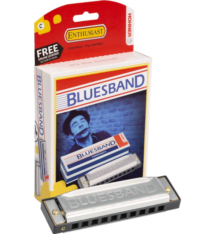 Hohner Blues Band Harmonica (key of C) - Metronome Music Inc.