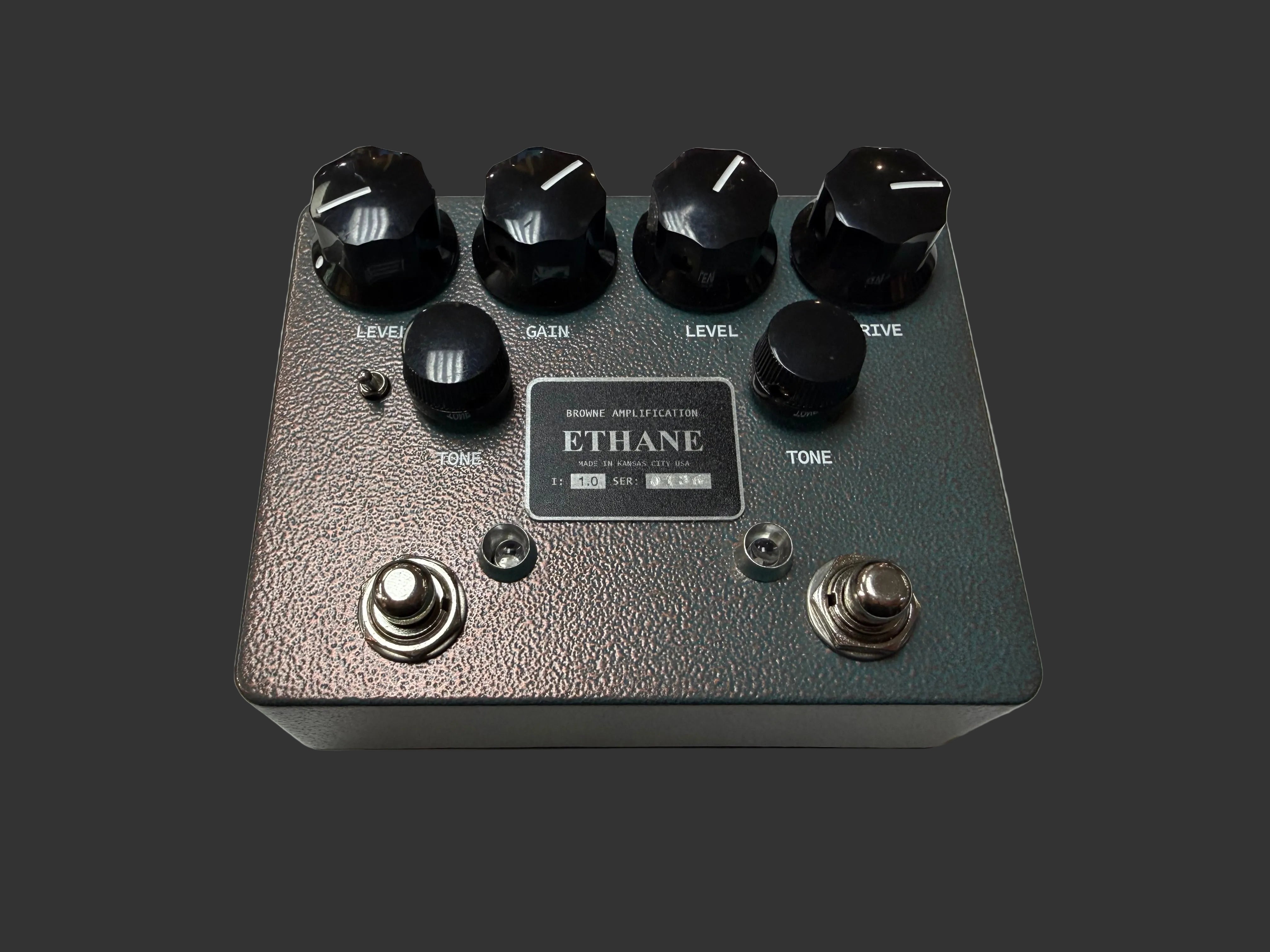 Browne Amplification Ethane Dual Overdrive - Aqua Copper Vein (Used) - Metronome Music Inc.