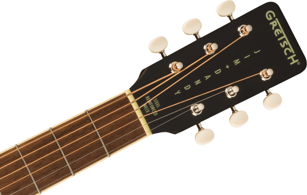 Gretsch Jim Dandy Concert headstock