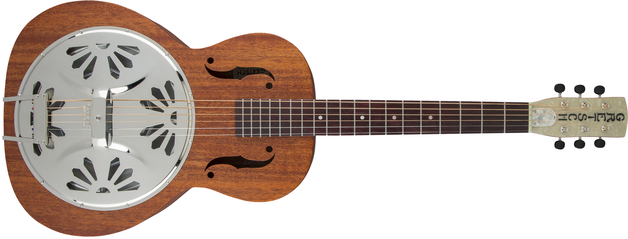Gretsch G9200 Boxcar Round-Neck, Mahogany Body Resonator Guitar - Metronome Music Inc.