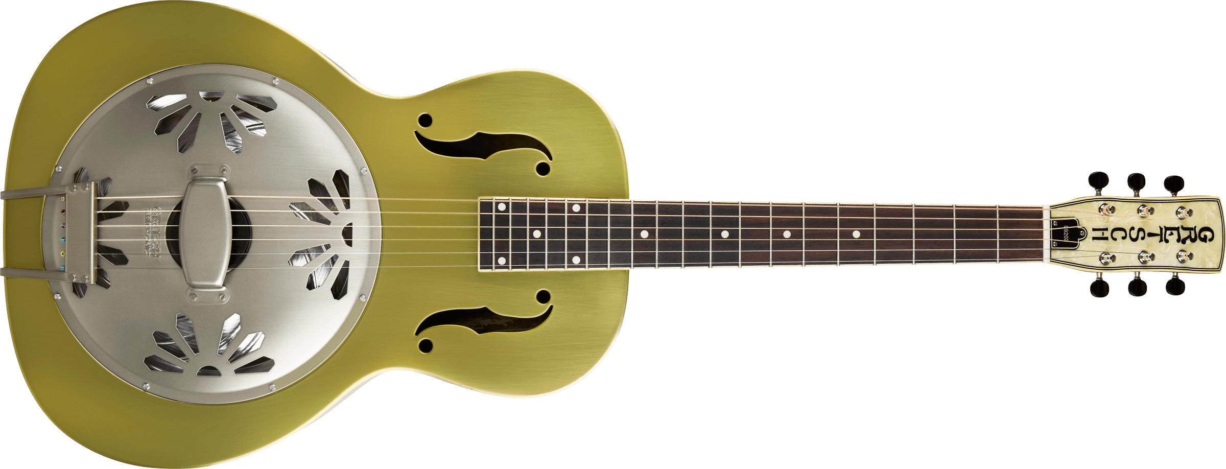 Gretsch G9202 Honey Dipper Special, Round-Neck, Padauk Fingerboard - Bell Bronze - Metronome Music Inc.