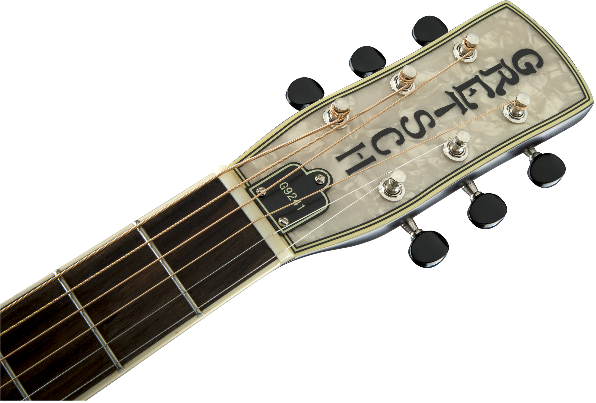 Gretsch G9241 Alligator Biscuit Round-Neck Resonator Guitar with Fishman Nashville Pickup - 2-Color Sunburst - Metronome Music Inc.