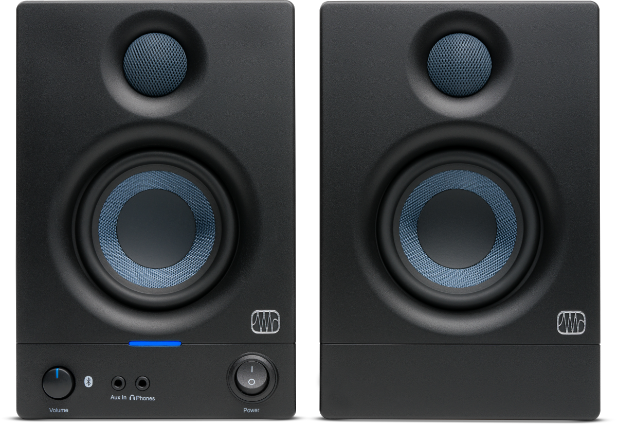PreSonus Eris 3.5BT Powered Bluetooth Studio Monitors Pair - Metronome Music Inc.