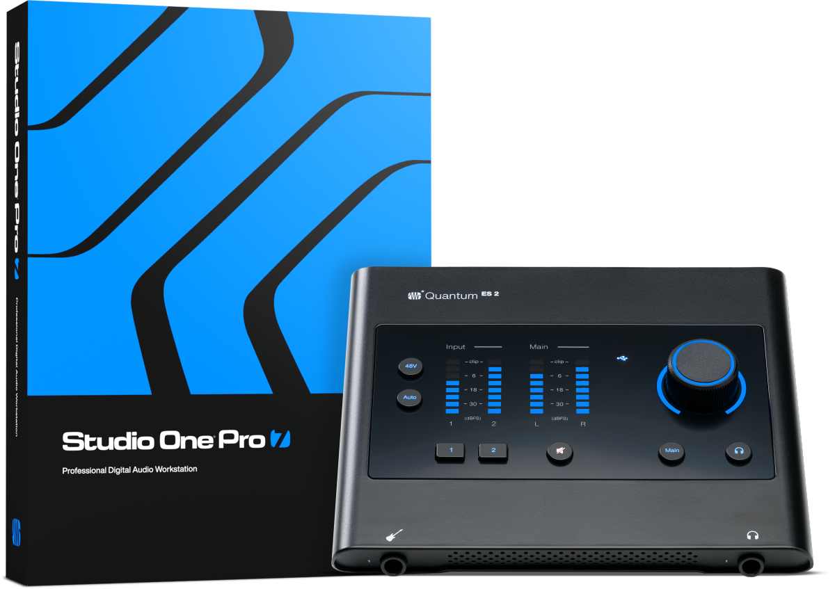 PreSonus Quantum ES 2 USB-C Audio Interface - Metronome Music Inc.
