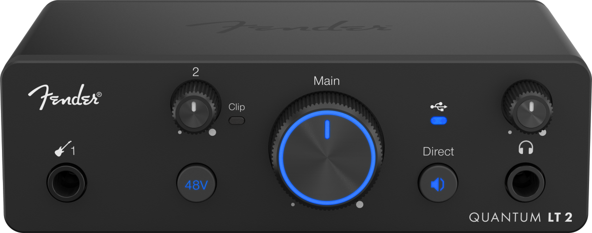 Fender Quantum LT 2 USB-C Audio Interface - Metronome Music Inc.