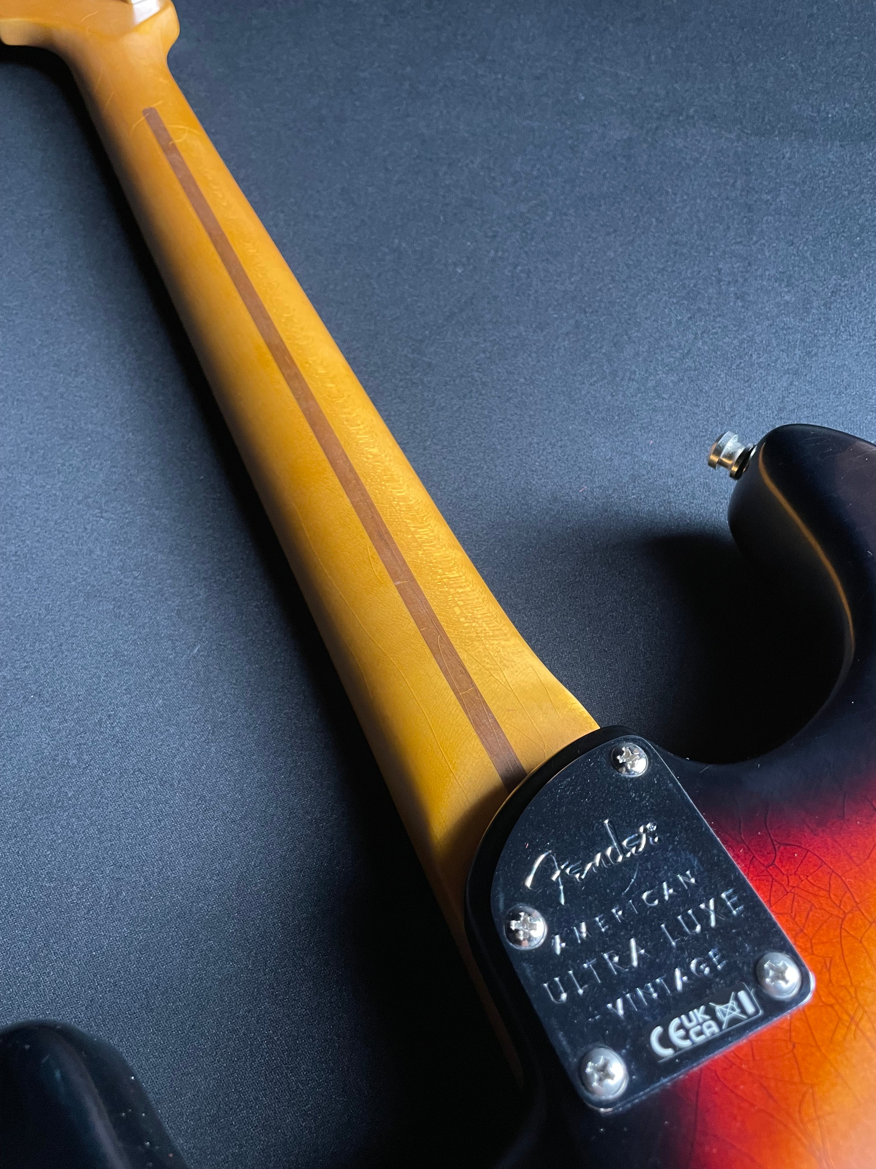 Fender American Ultra Luxe Vintage '50s Stratocaster - 3-Color Sunburst - Metronome Music Inc.