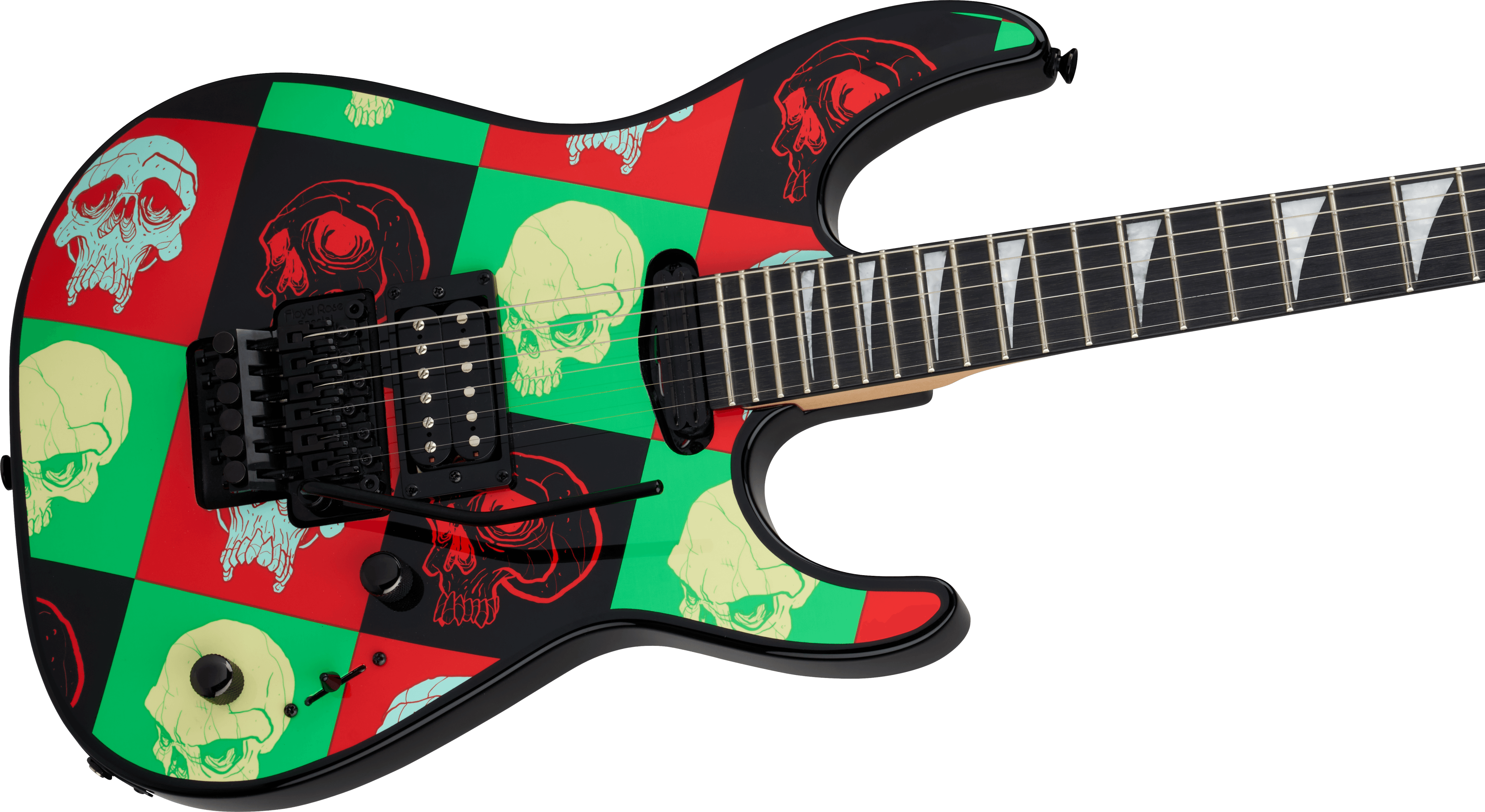 Jackson X Series Dinky DK1A, Amaranth Fingerboard, Warhol - Metronome Music Inc.
