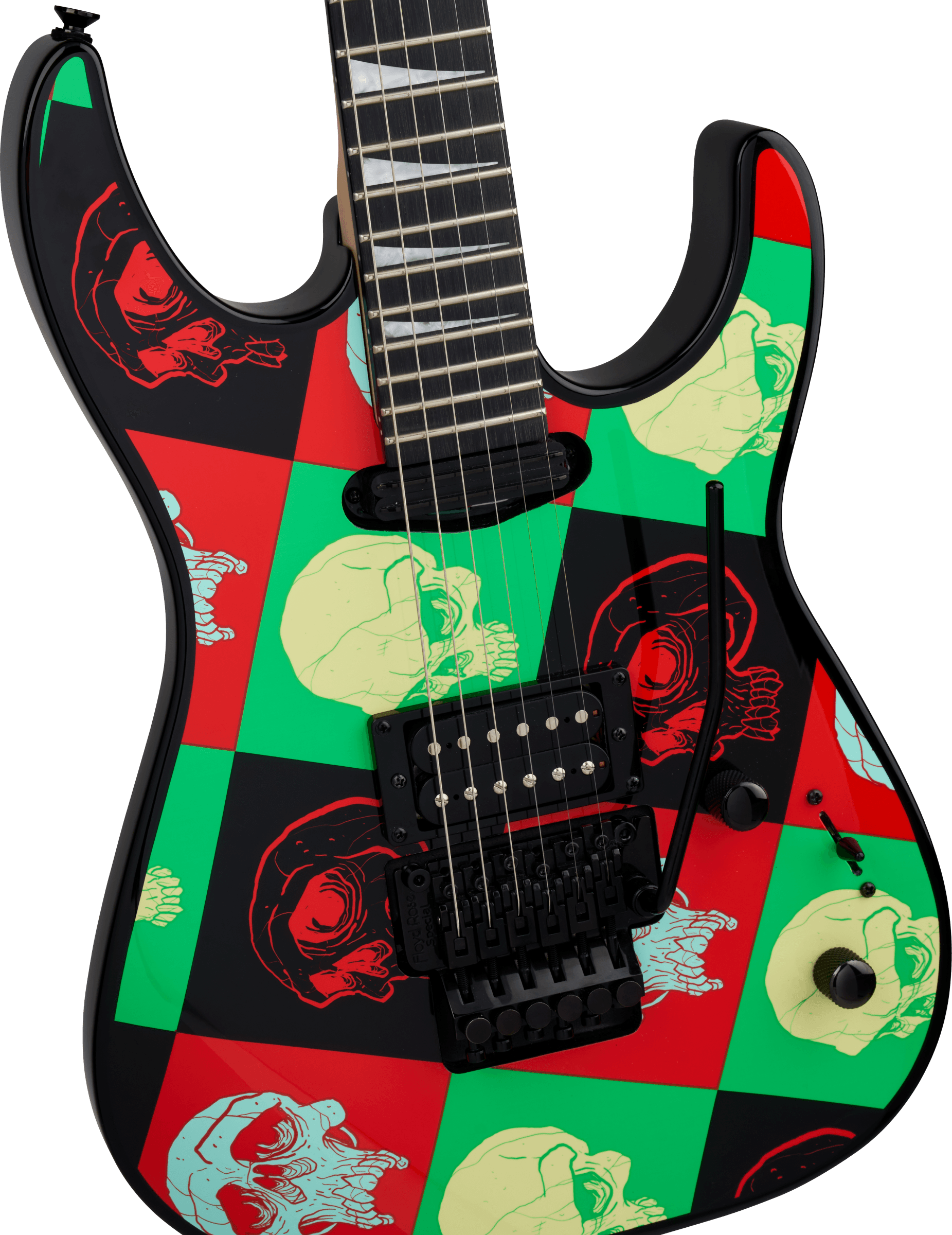 Jackson X Series Dinky DK1A, Amaranth Fingerboard, Warhol - Metronome Music Inc.