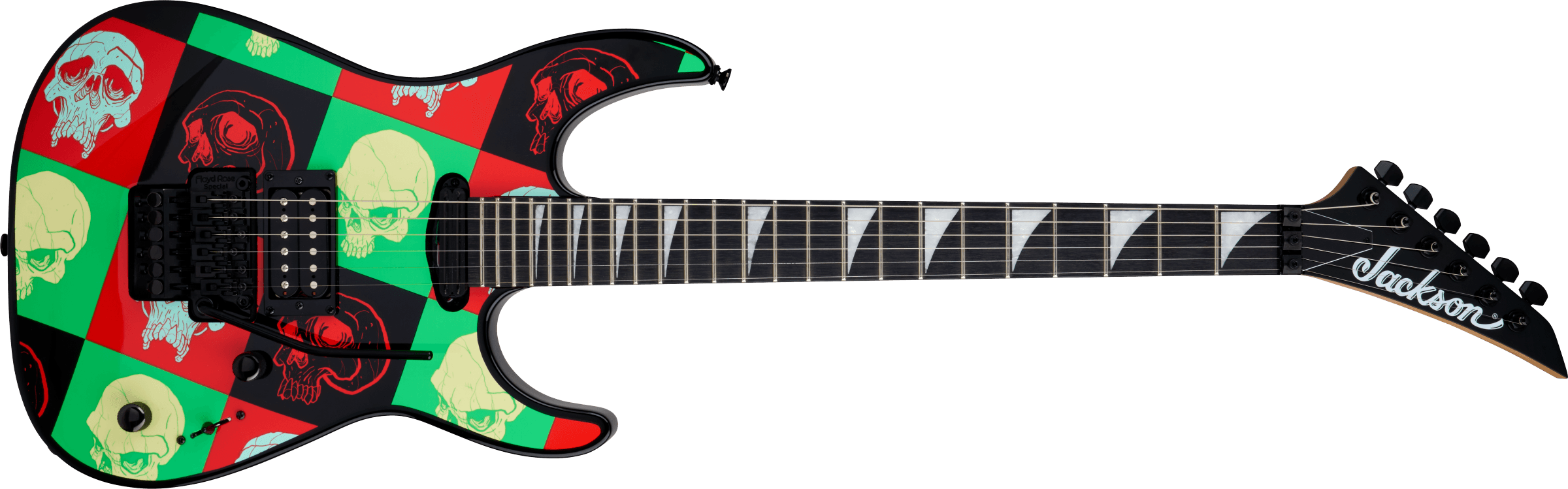 Jackson X Series Dinky DK1A, Amaranth Fingerboard, Warhol - Metronome Music Inc.