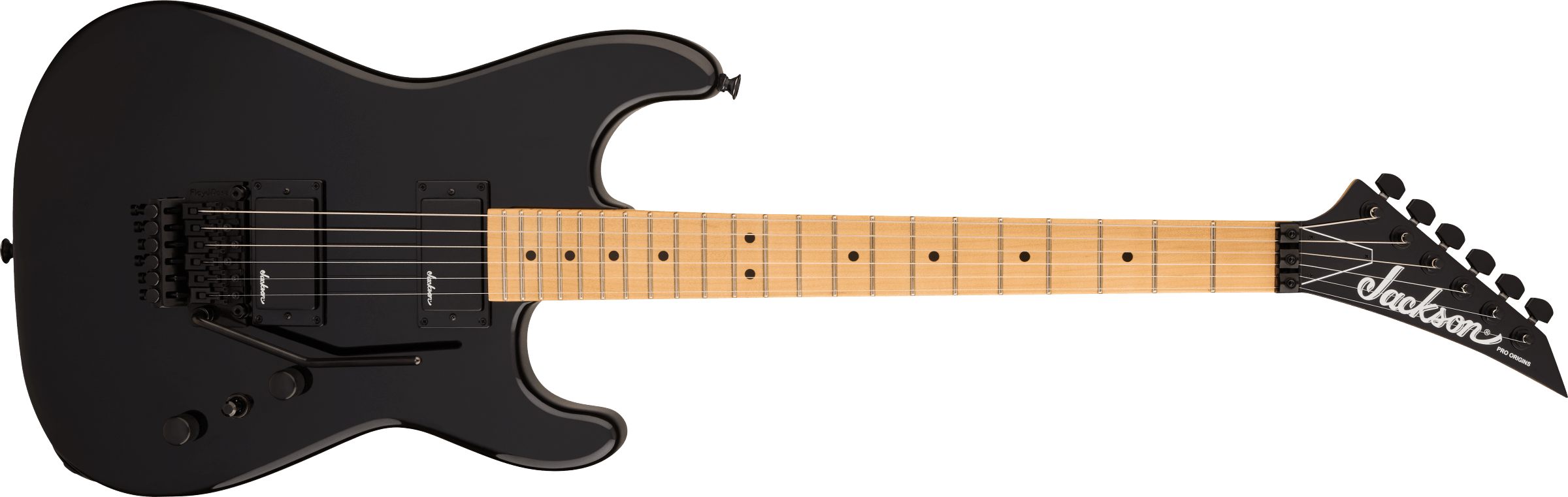 Jackson Pro Origins 1985 San-Dimas SD1 HH MPL - BLACK (9-10-25) - Metronome Music Inc.