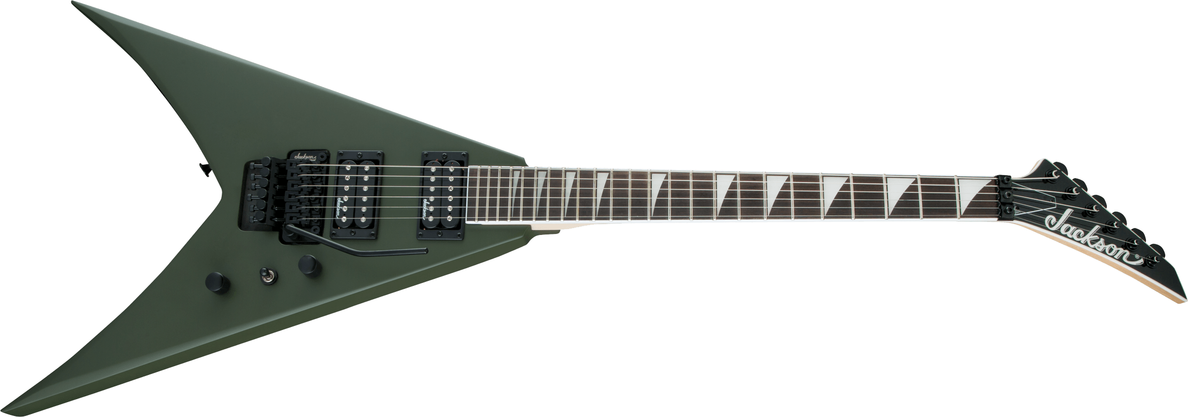 Jackson JS Series King V JS32, Amaranth Fingerboard, Matte Army Drab - Metronome Music Inc.