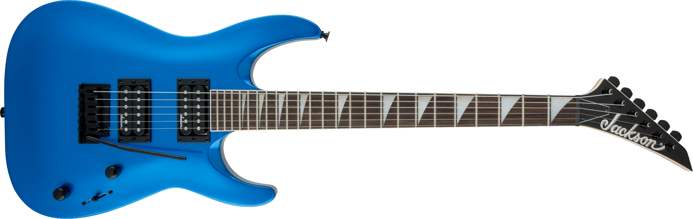 Jackson JS Series Dinky Arch Top JS22 DKA, Amaranth Fingerboard, Metallic Blue