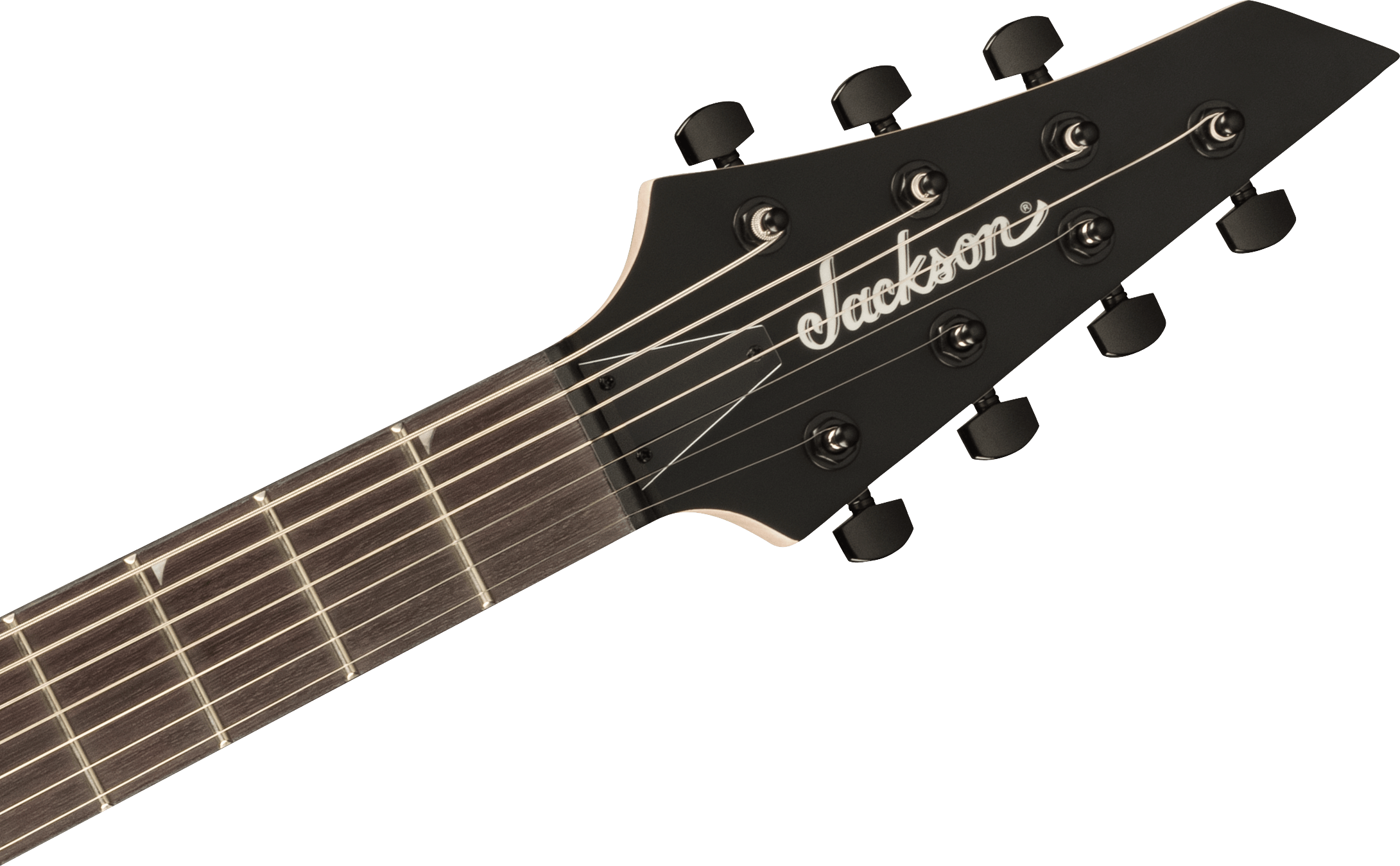 Jackson  JS Series Rhoads JS22-7 RR HT, Amaranth Fingerboard, Satin Black - Metronome Music Inc.