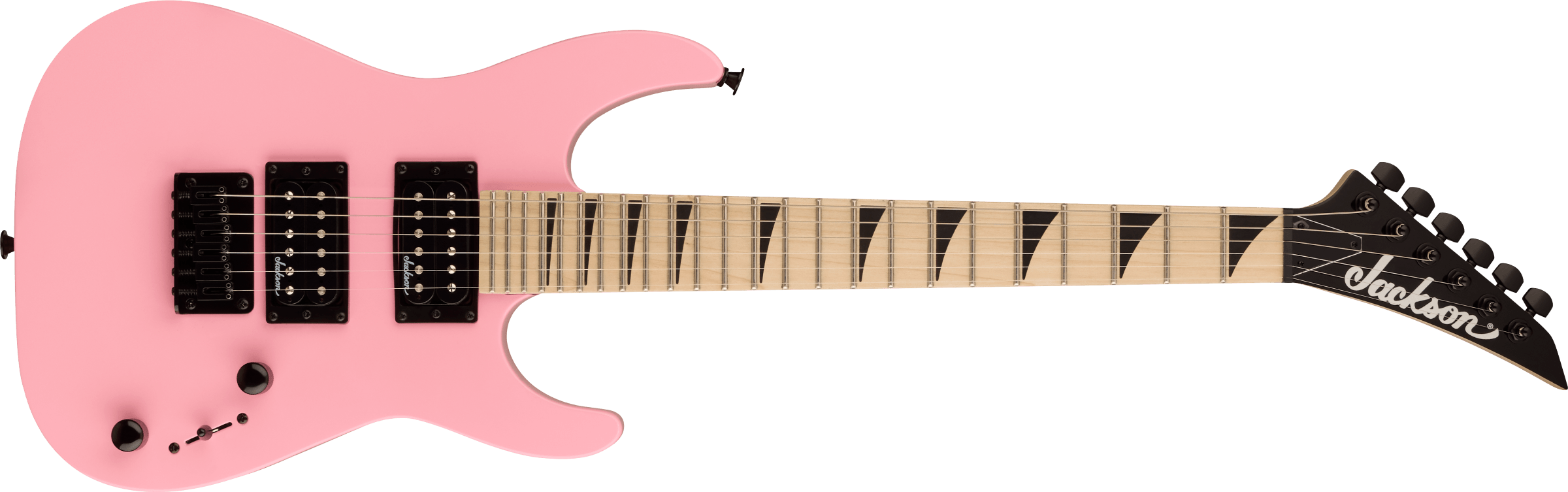 Jackson JS Series Dinky Minion JS1XM, Maple Fingerboard, Bubble Gum Pink
