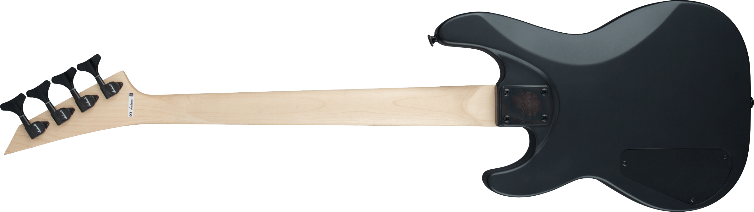 Jackson JS Series Concert Bass Minion JS1X, Amaranth - Satin Black - Metronome Music Inc.