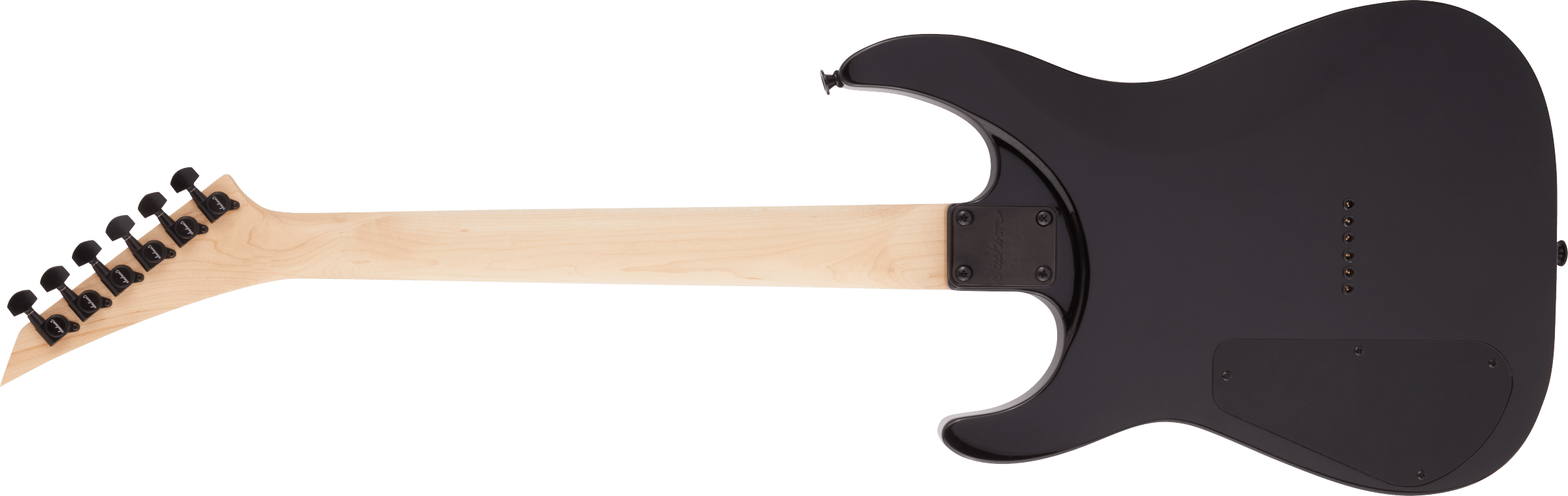 Jackson JS Series Dinky Arch Top JS32Q DKA HT, Amaranth Fingerboard, Transparent Black Burst - Metronome Music Inc.