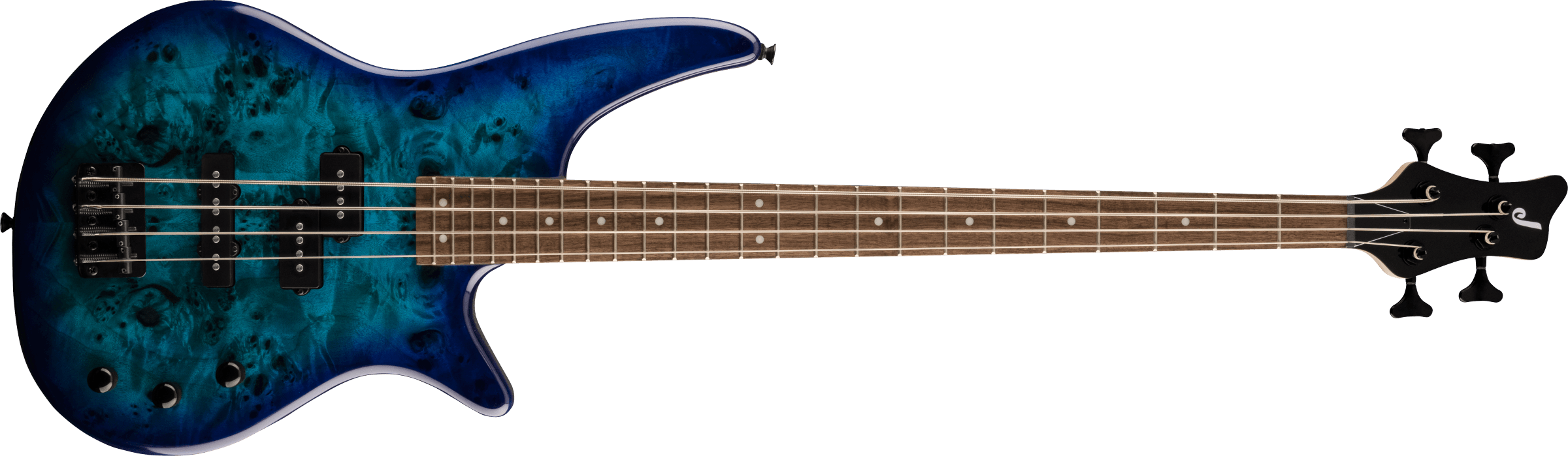 Jackson JS Series Spectra Bass JS2P, Laurel - Blue Burst - Metronome Music Inc.
