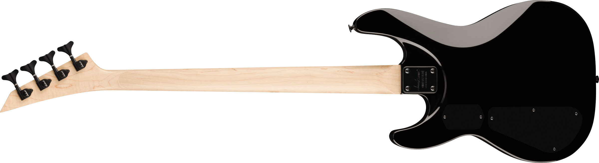 Jackson JS Series Concert Bass CB JS3P, Amaranth Fingerboard, Transparent Black Burst - Metronome Music Inc.