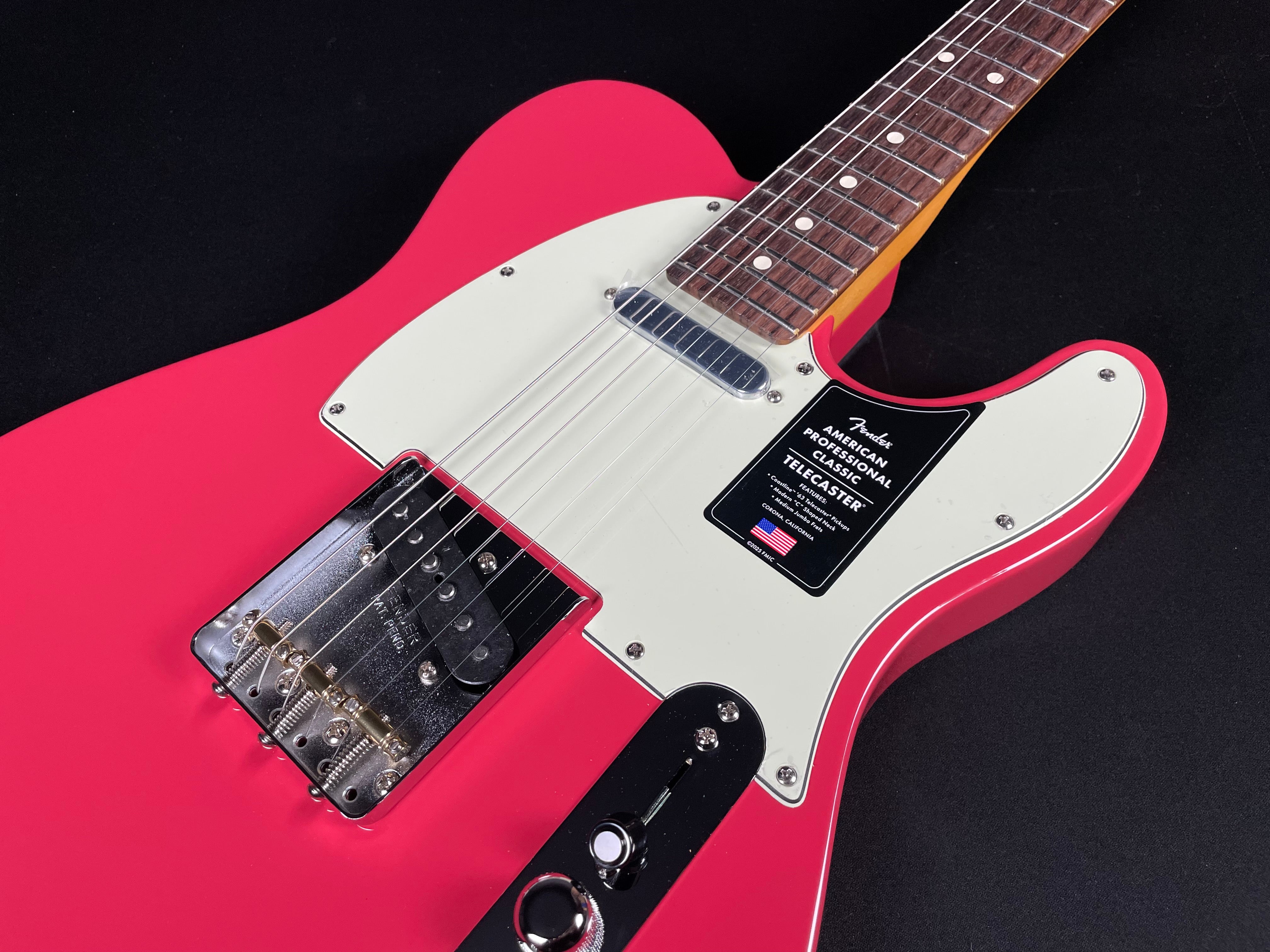 Fender American Professional Classic Telecaster - Faded Dakota Red - Metronome Music Inc.