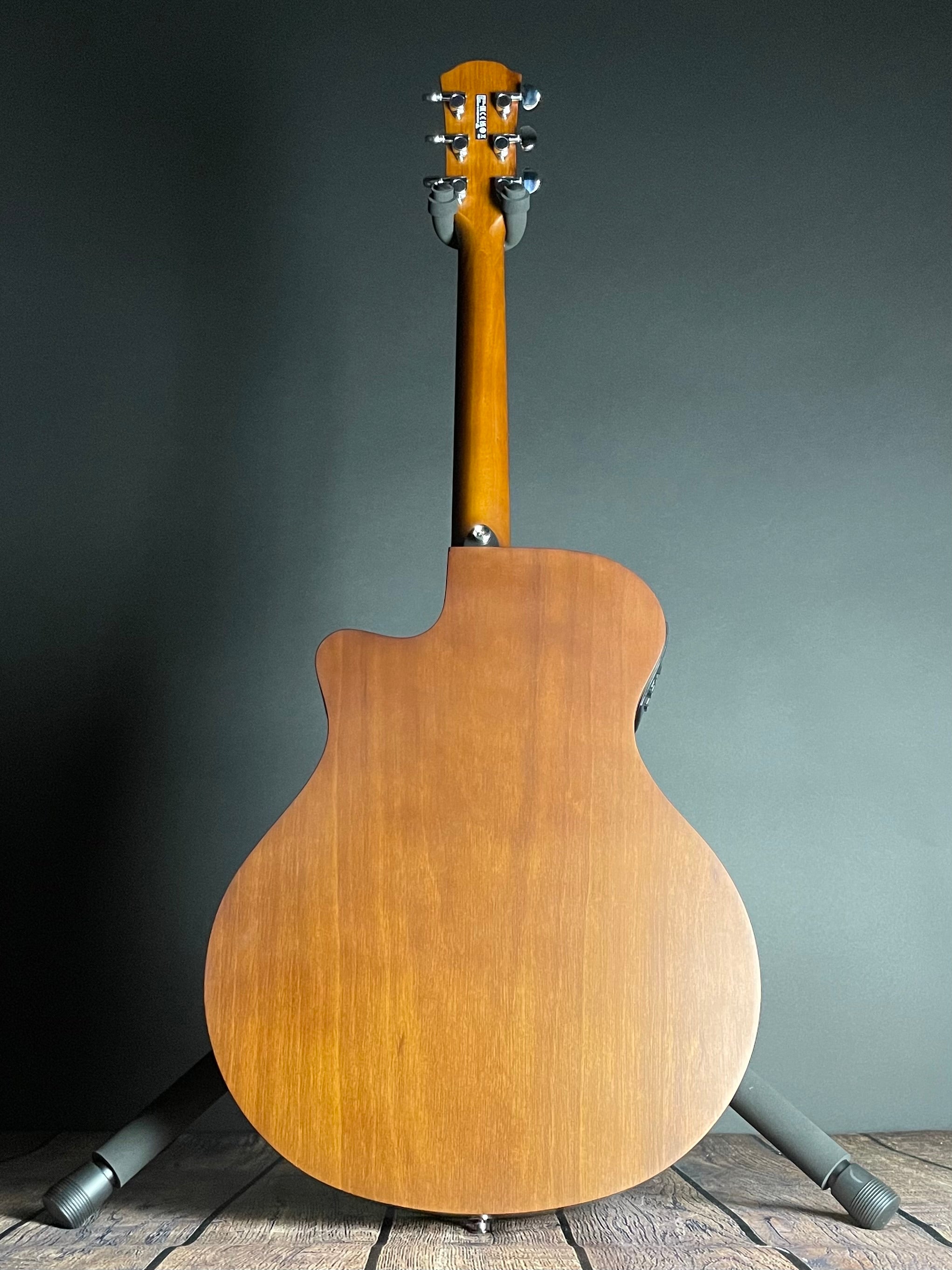 Yamaha APX600M Thinline Acoustic- Smoky Black - Metronome Music Inc.