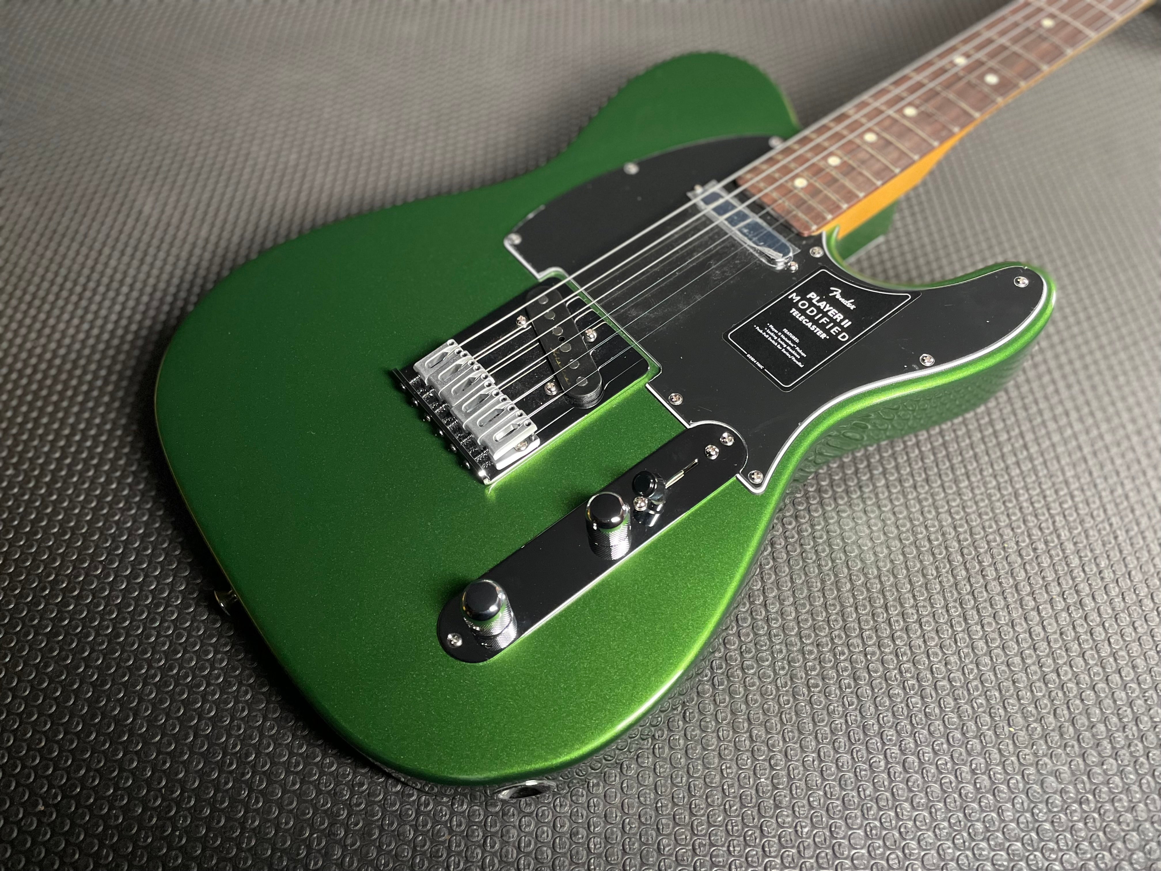 Fender Player II Modified Telecaster, Rosewood Fingerboard, Harvest Green Metallic - Metronome Music Inc.