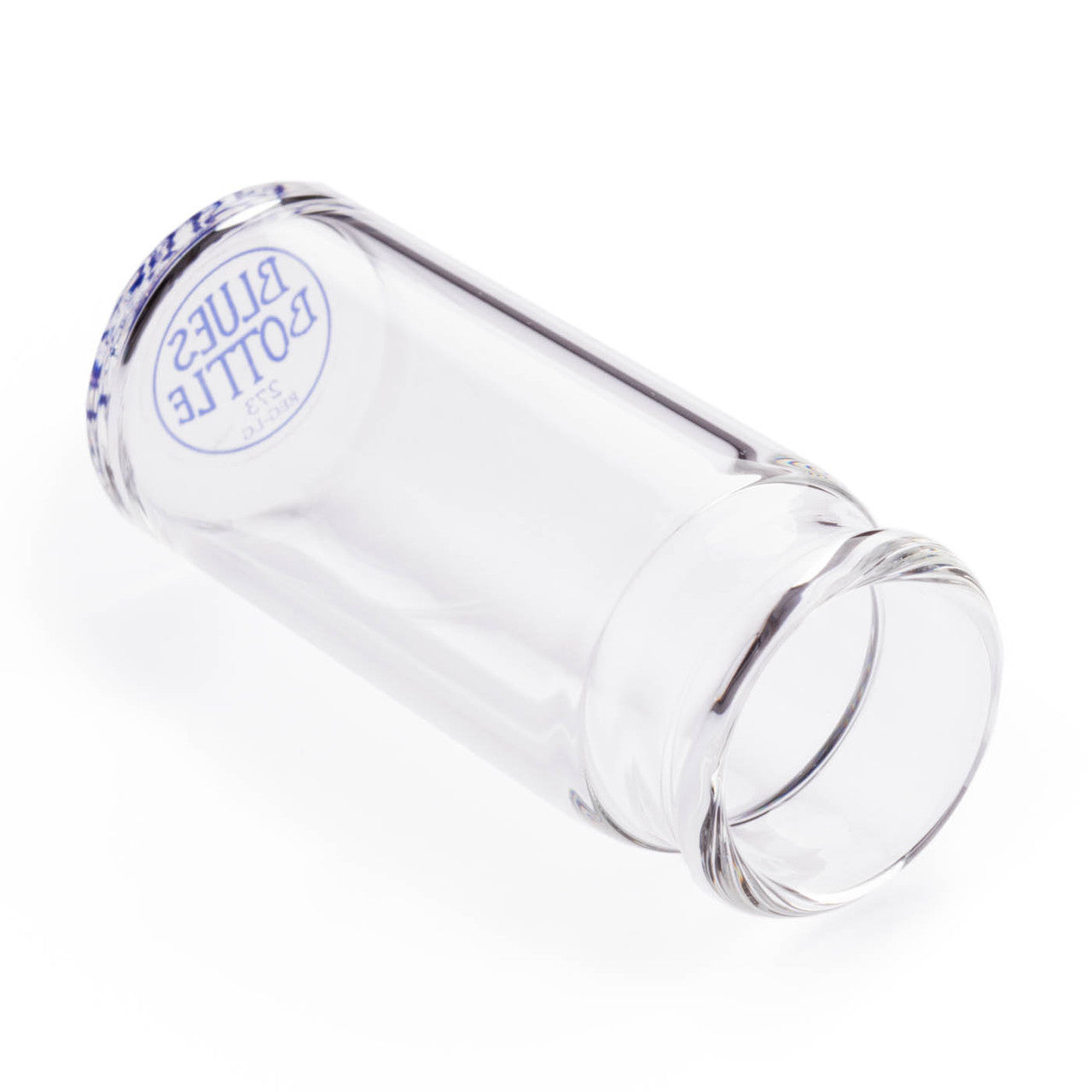 Dunlop Blues Bottle Regular Wall Large Clear Glass Slide 273 - Metronome Music Inc.