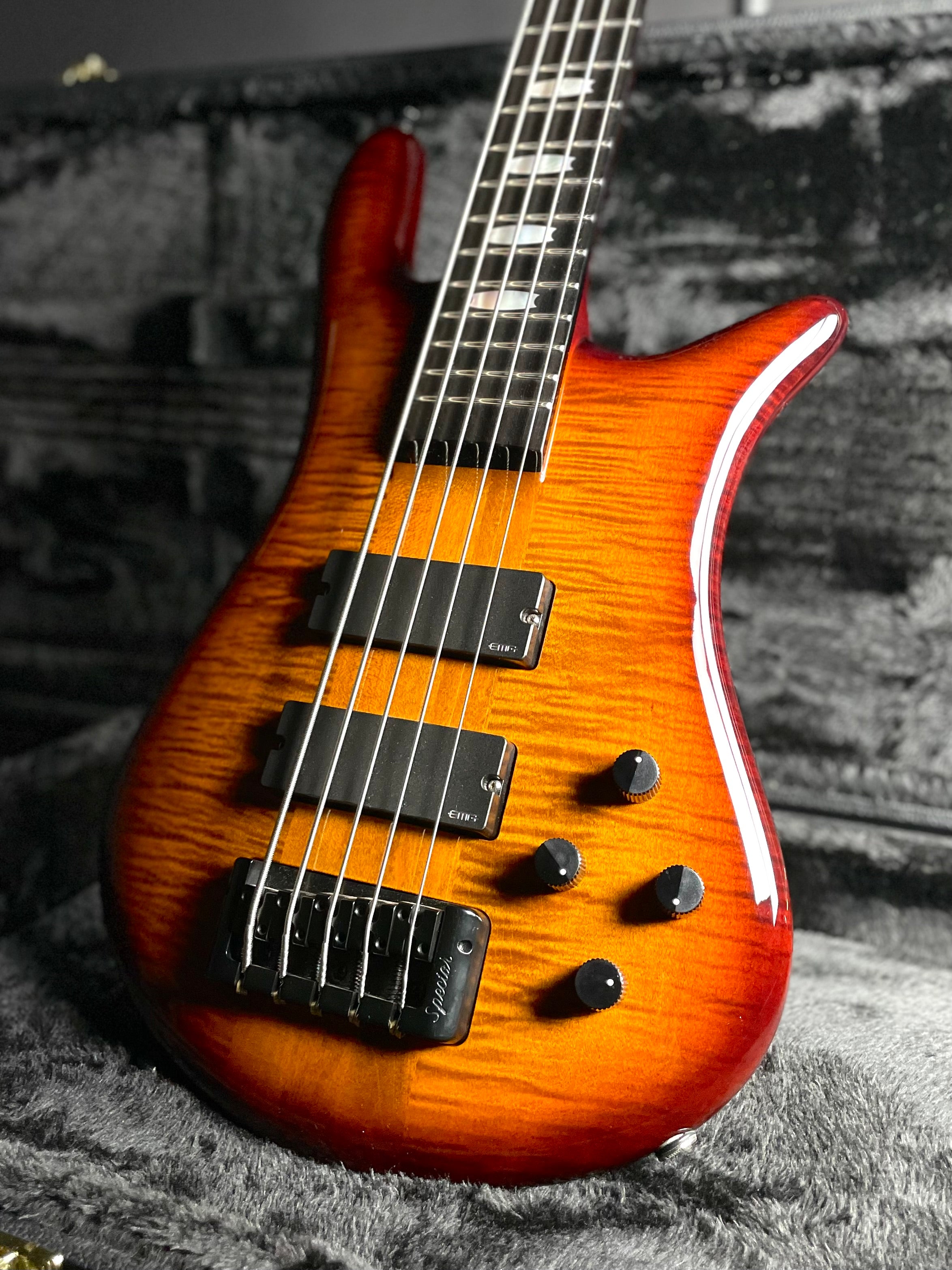 Spector Euro 5 LT Bass w/HSC - Copper Burst (2018) - Metronome Music Inc.
