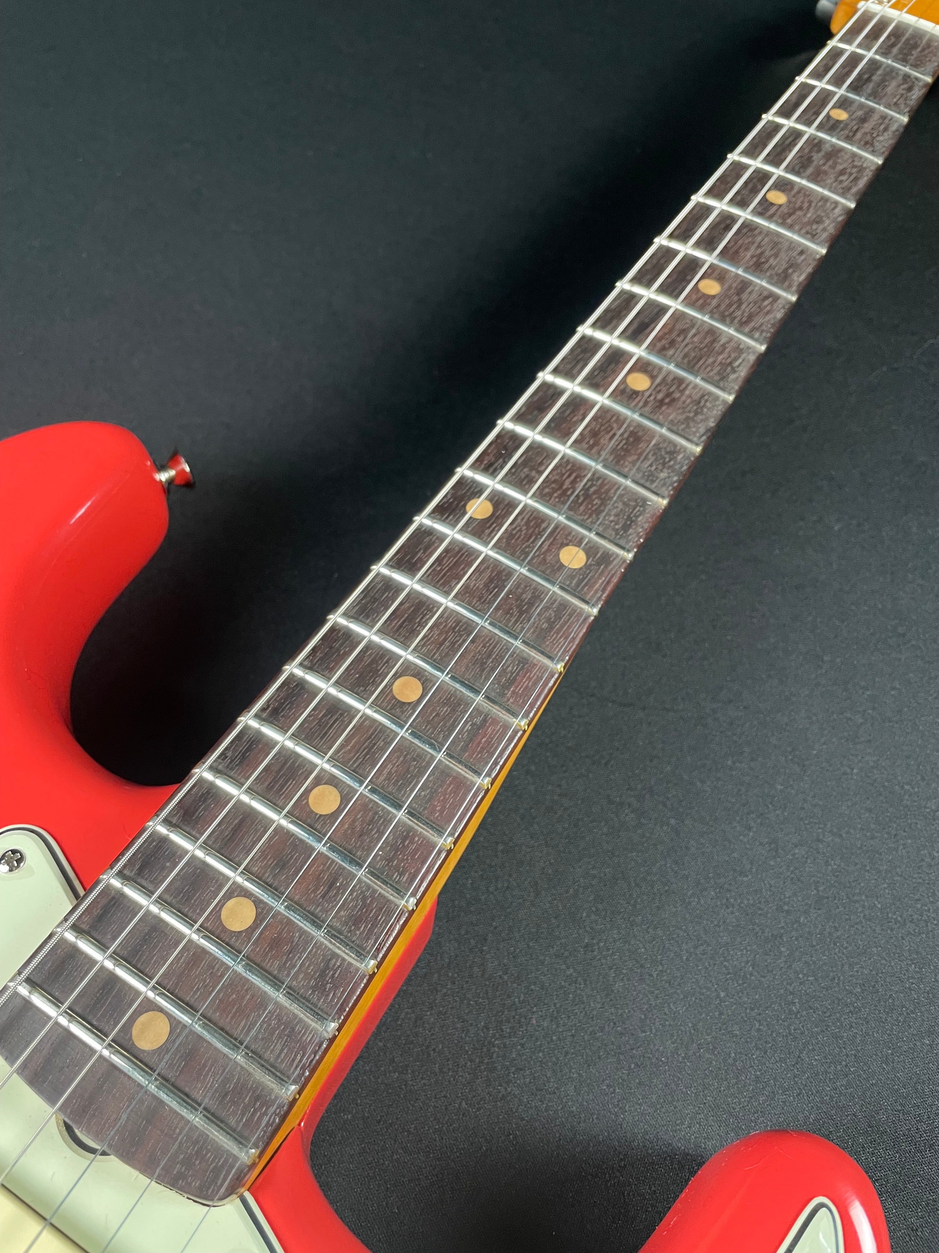 Fender Limited Edition American Vintage II 1961 Stratocaster Fiesta Red w/3A Flame Maple Neck - Metronome Music Inc.