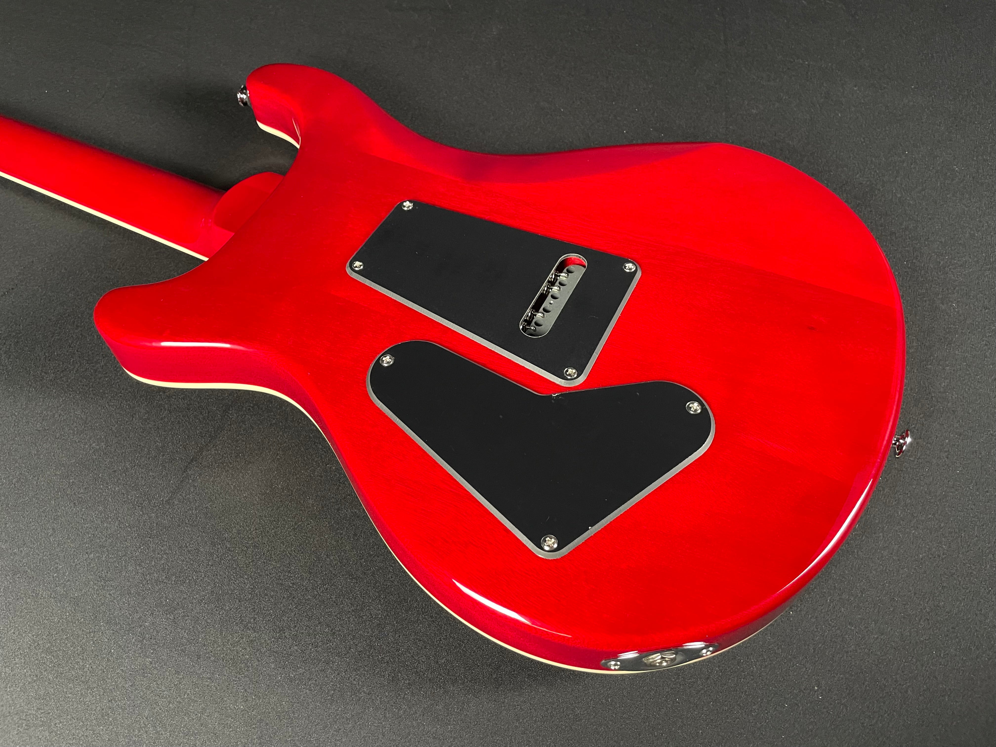 PRS SE Custom 24-08 Quilt Package w/Gig Bag - Charcoal Cherry Burst (NEW!)