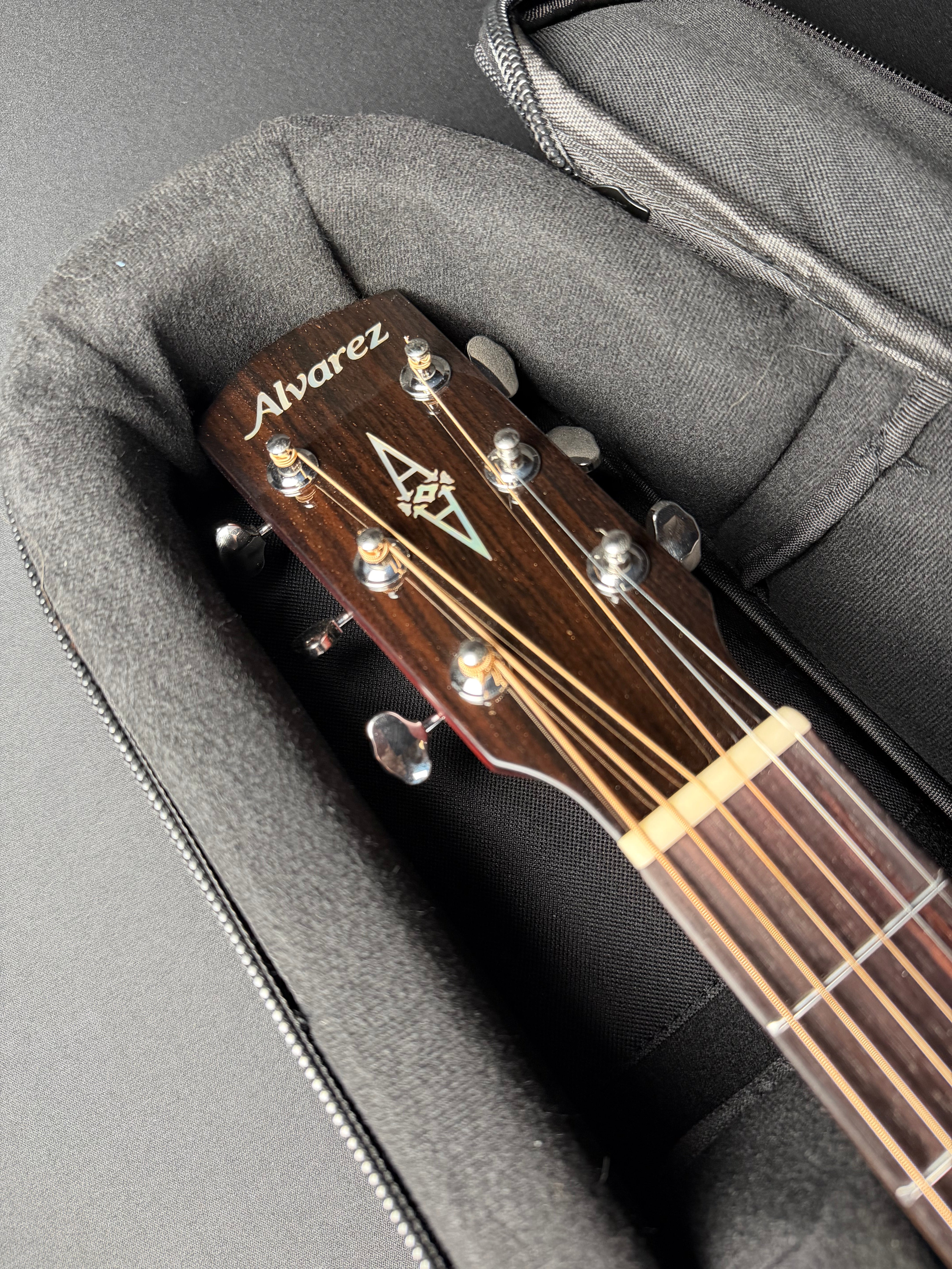 Alvarez MD60 Herringbone Masterworks w/Soft Case - Metronome Music Inc.