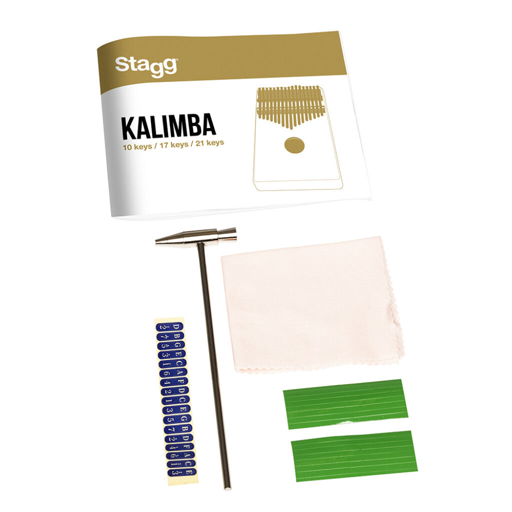 Stagg Zebra Wood E-Kalimba 21 Keys