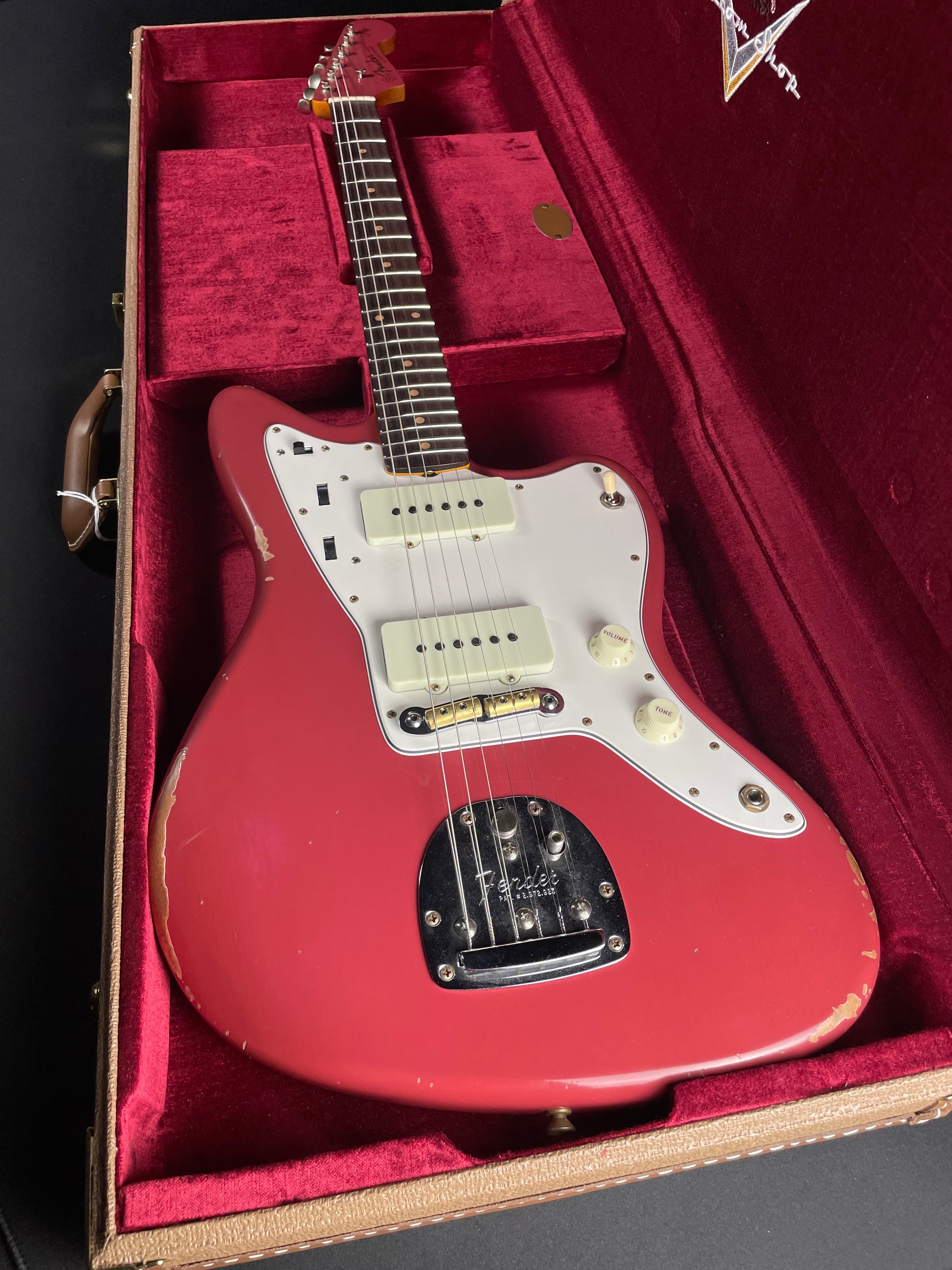 Fender Custom Shop 1963 Jazzmaster Relic, Time Machine - Cimarron Red (2025)