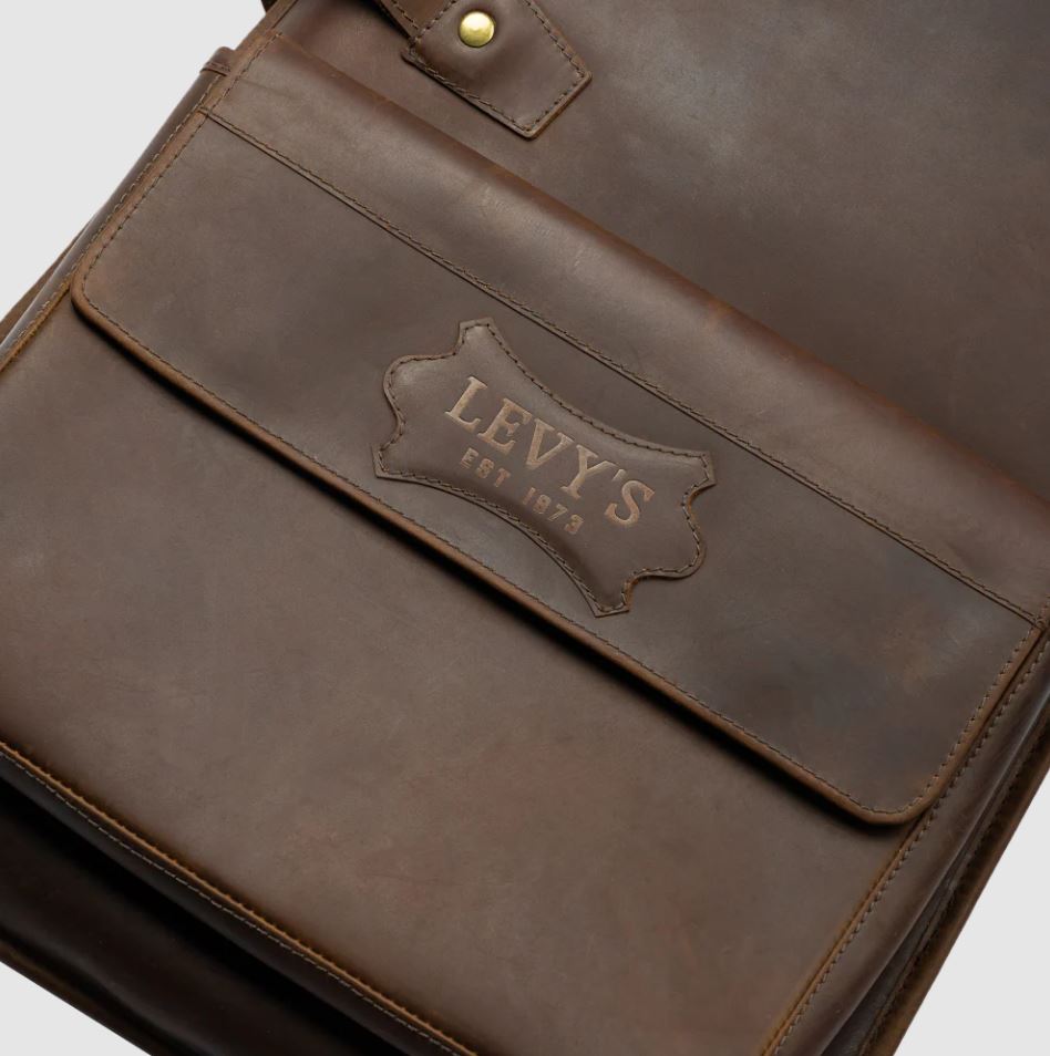 Levy's Leather Guitar Bag Solera Series - Brown - Metronome Music Inc.