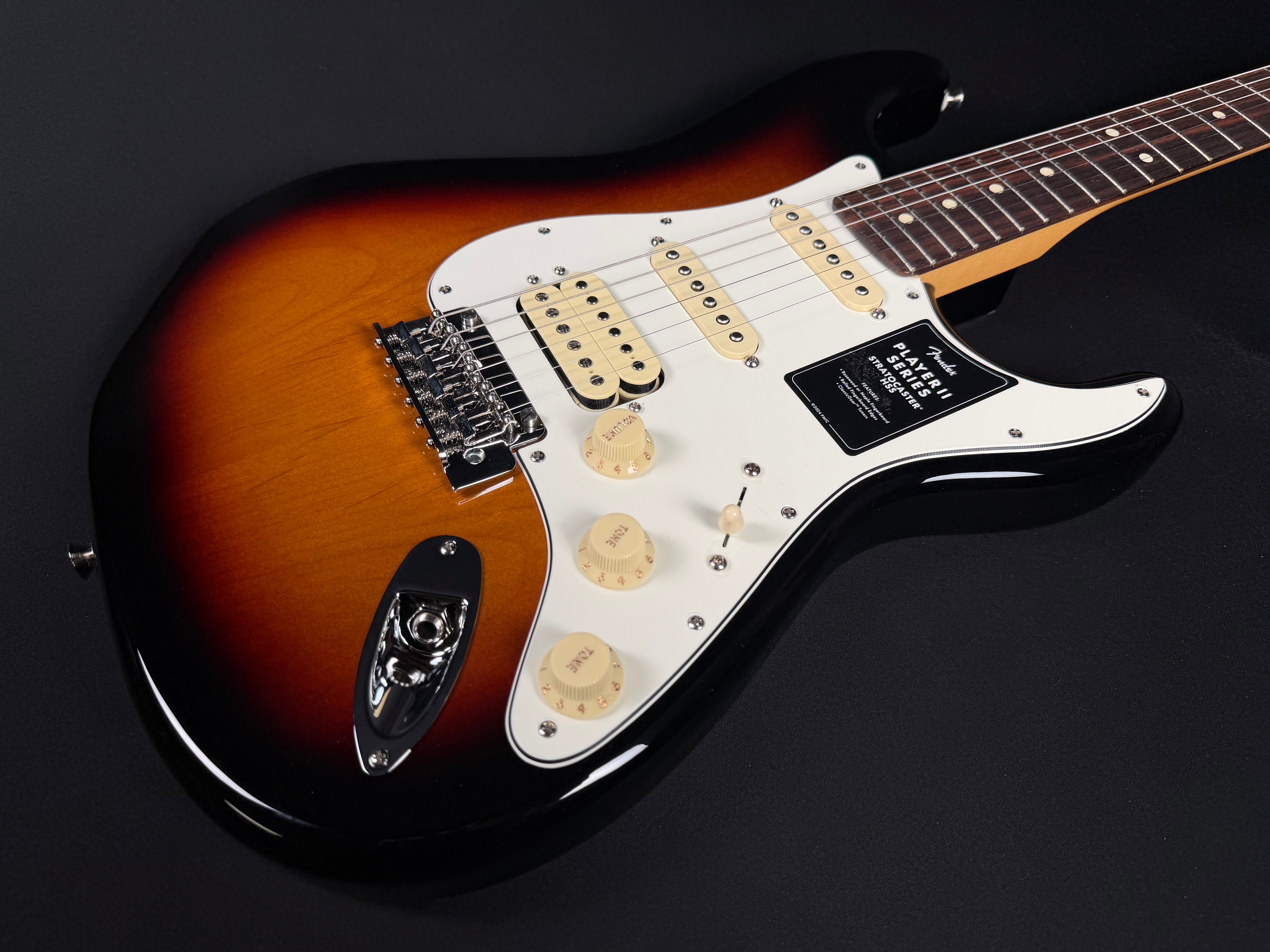 Fender Player II Stratocaster HSS, Rosewood - 3-Color Sunburst