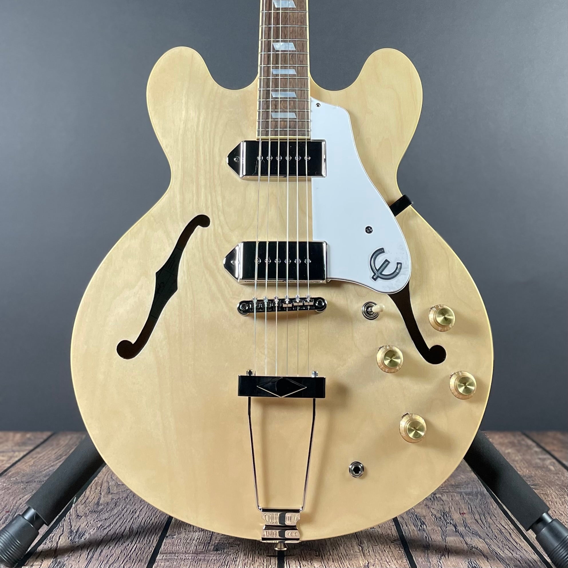Epiphone Casino w/Gig Bag - Natural - Metronome Music Inc.