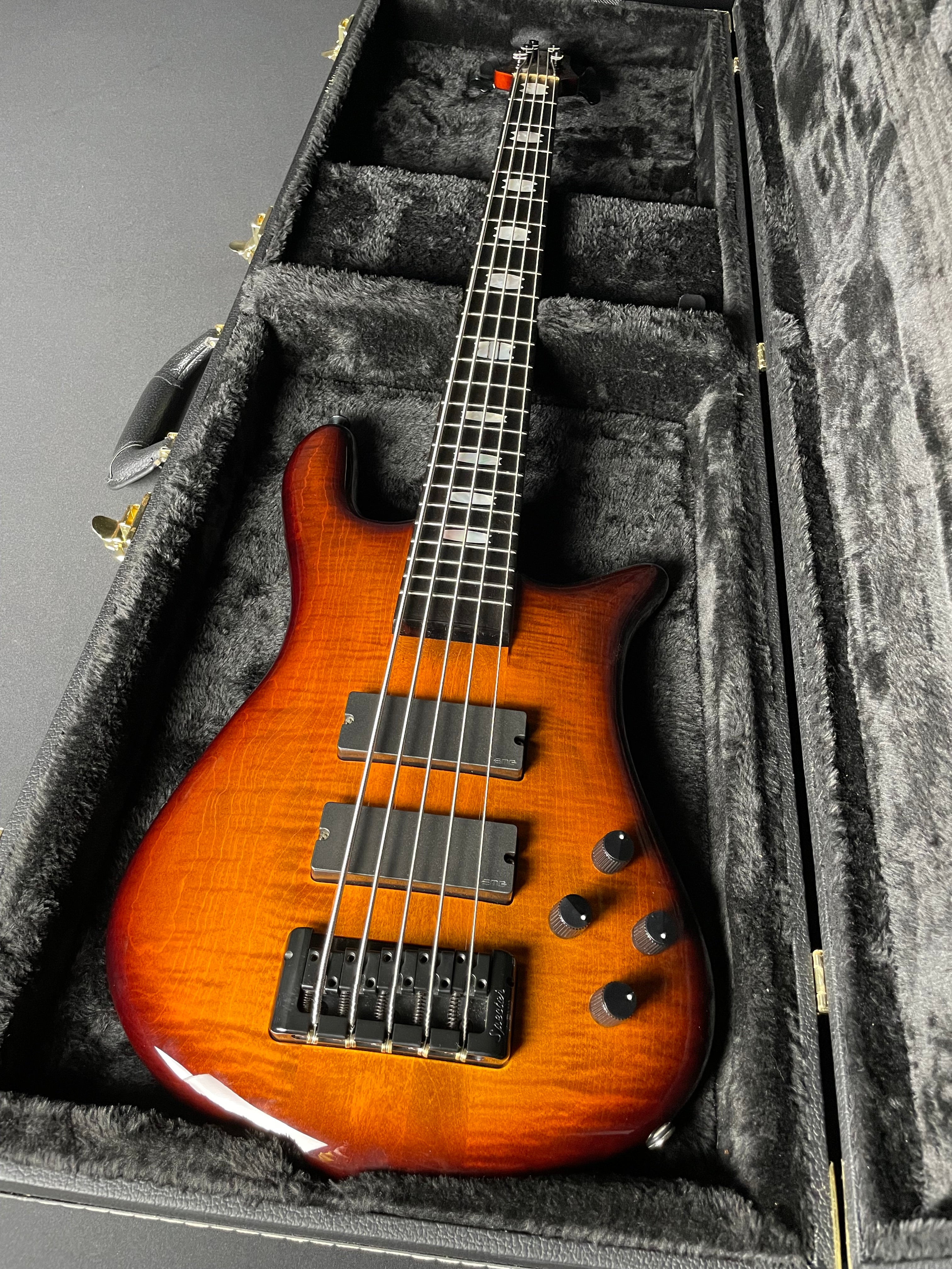 Spector Euro 5 LT Bass w/HSC - Copper Burst (2018) - Metronome Music Inc.