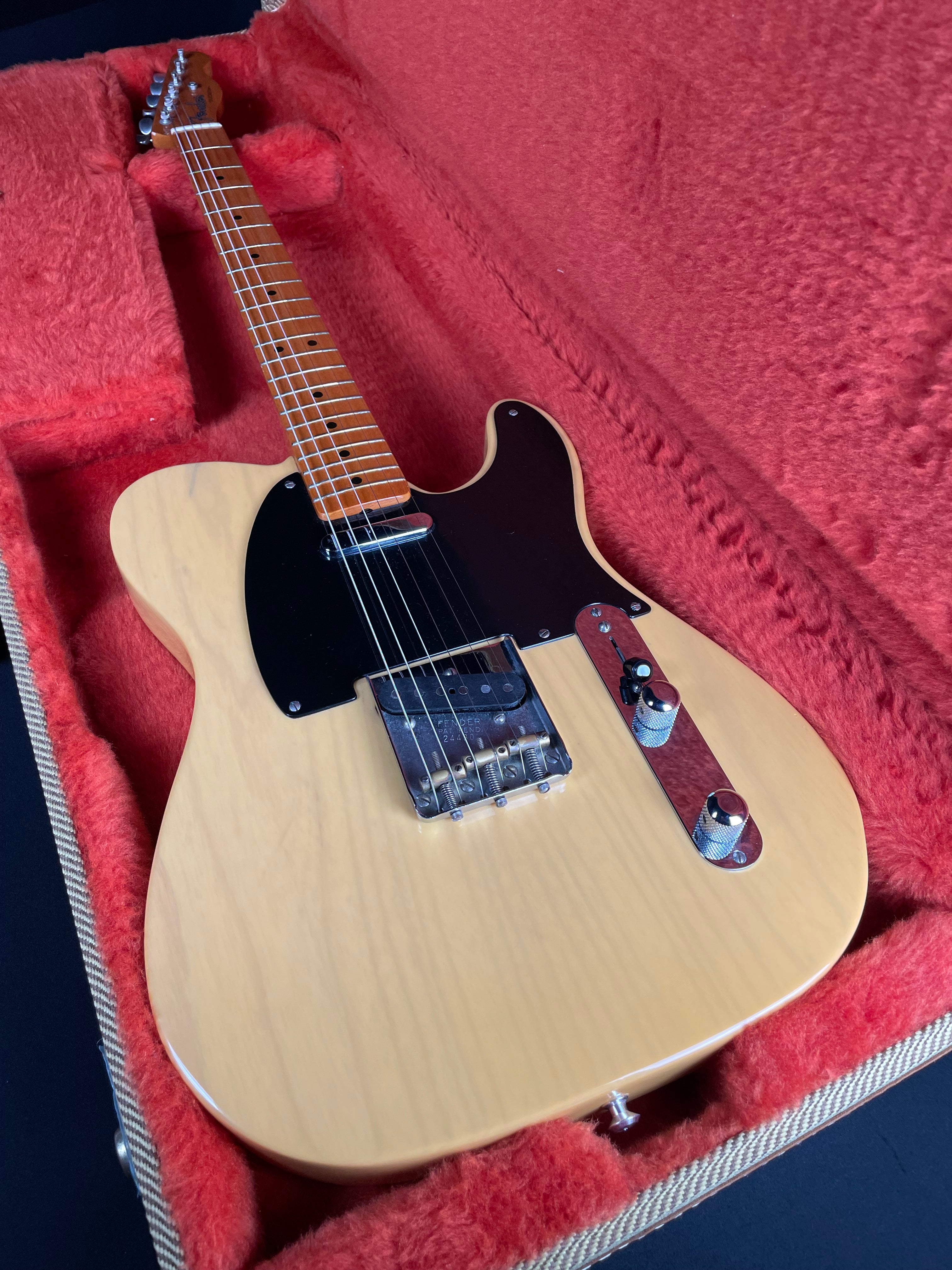 Fender '52 Telecaster 50th Anniversary - Butterscotch Blonde (1996) - Metronome Music Inc.